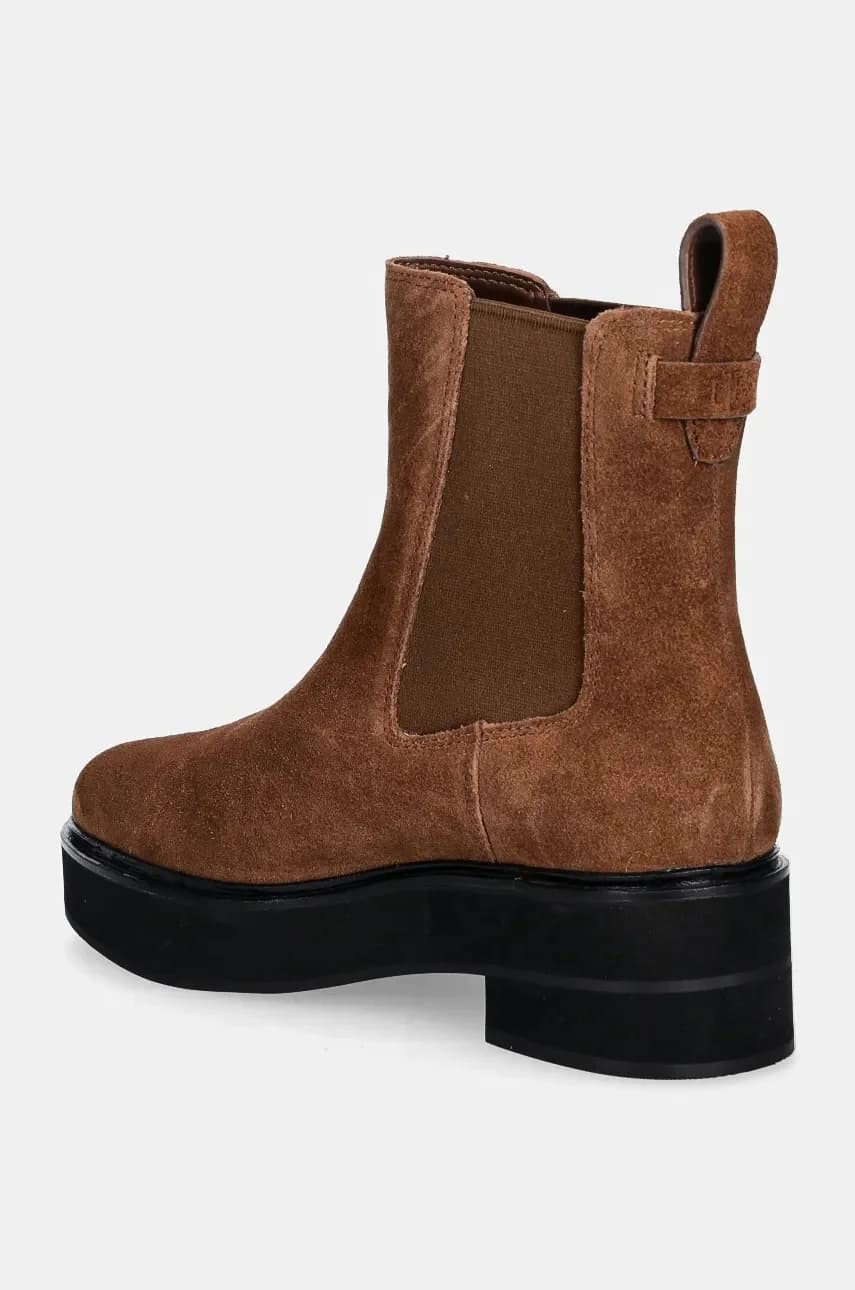 Adrianna замшевые ботинки челси - фото 3