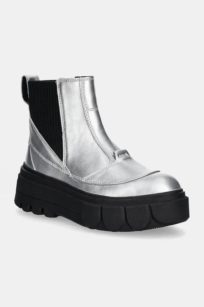 Кожаные ботильоны CARIBOU X BOOT CHELSEA W