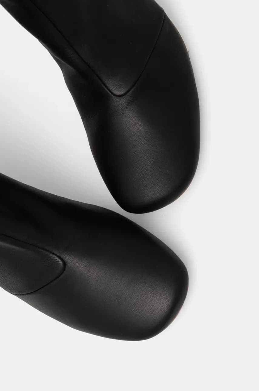 Кожаные ботильоны - фото 5