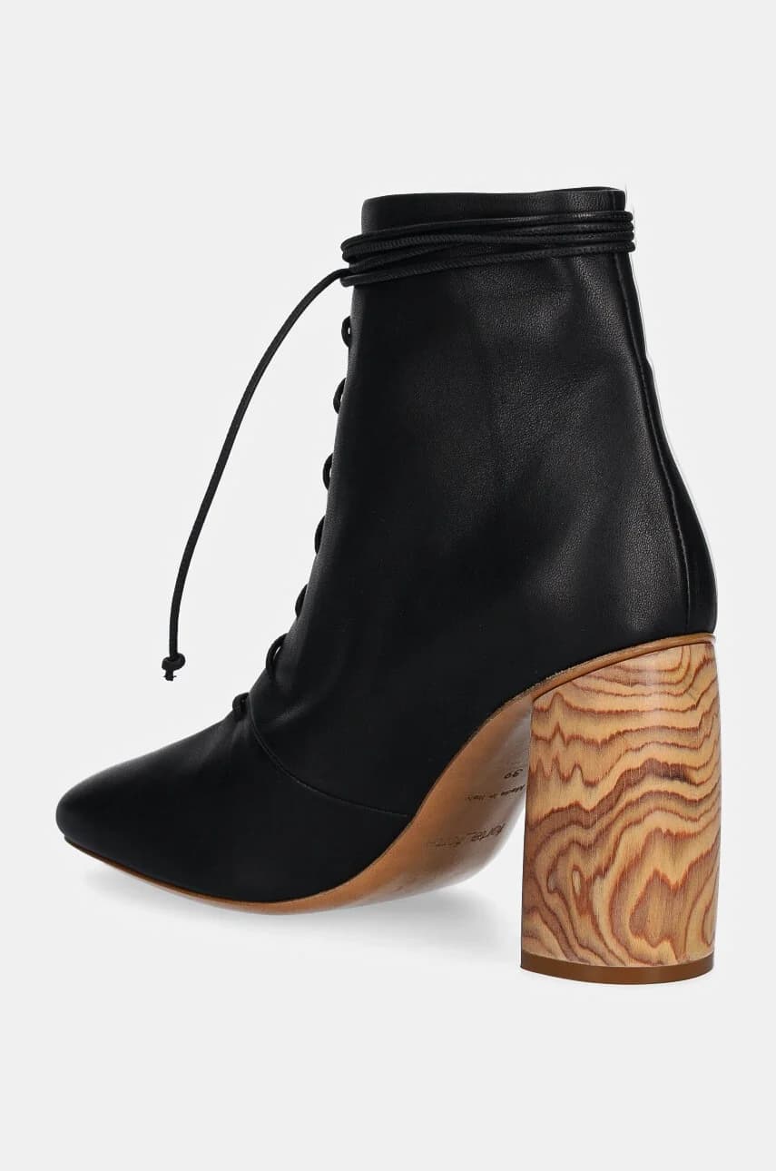 Кожаные ботильоны - фото 3
