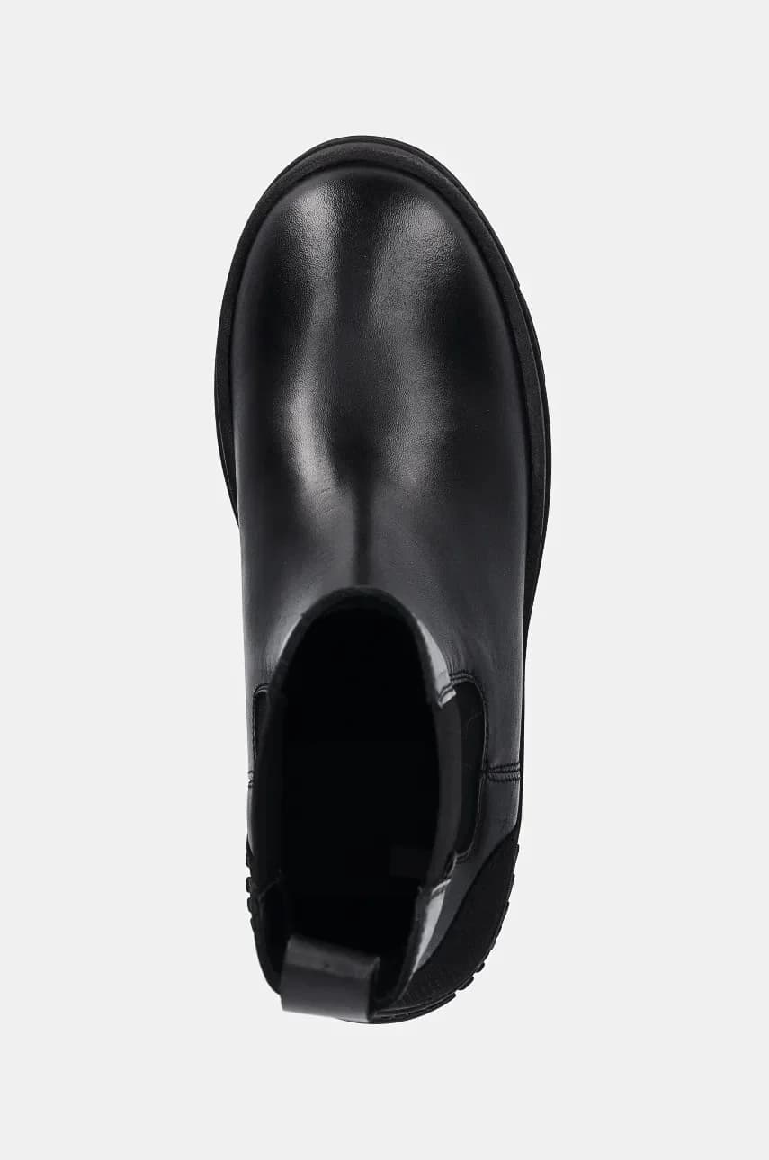 Кожаные ботильоны TJW CHELSEA FLATFORM BOOT - фото 4