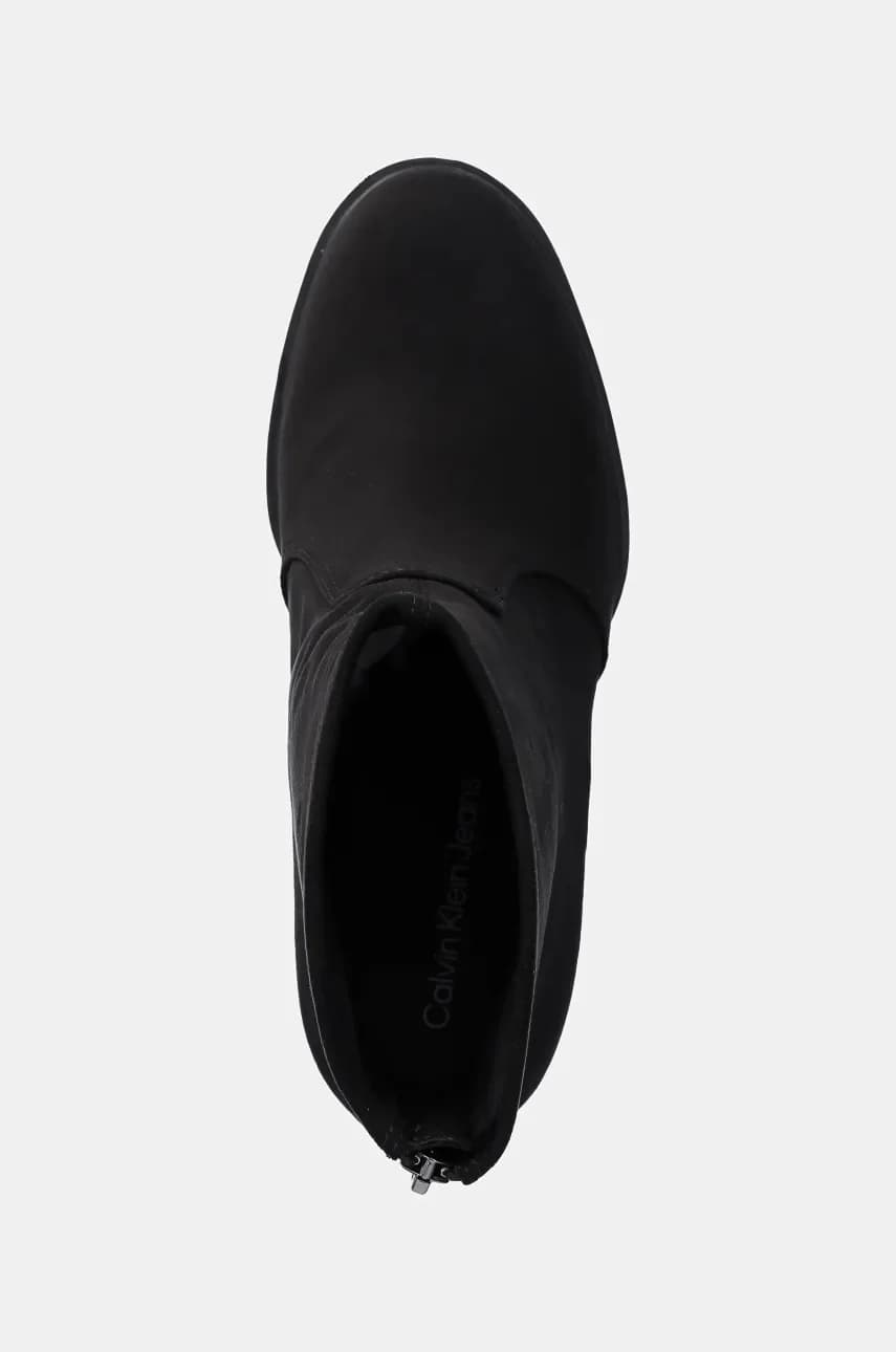 HEEL PLATFORM ZIP BOOT Ботильоны из нержавеющей стали - фото 4