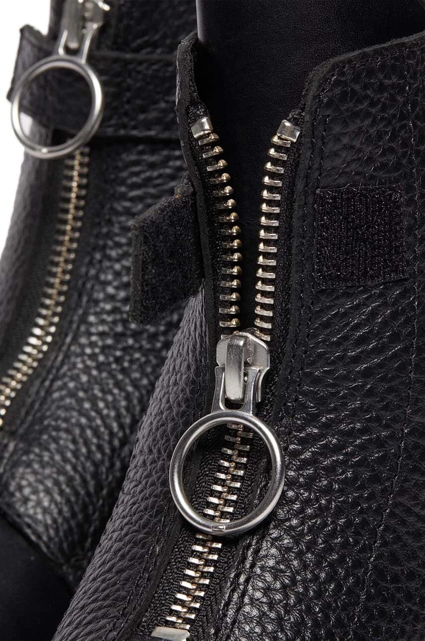 Кожаные ботильоны 1460 Pascal Frnt Zip - фото 4