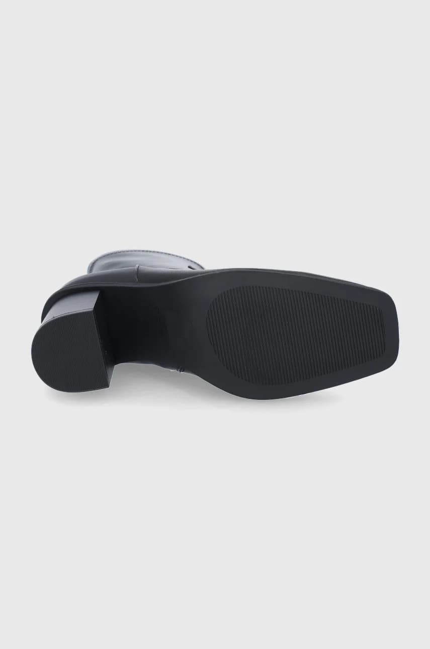 Кожаные ботильоны - фото 5