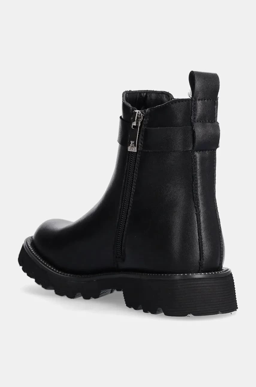 Кожаные ботинки челси для девочки - фото 3