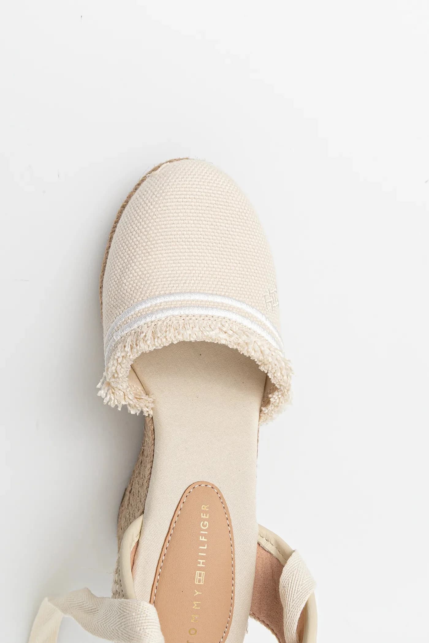 эспадрильи FRINGE CANVAS HIGH WEDGE - фото 5