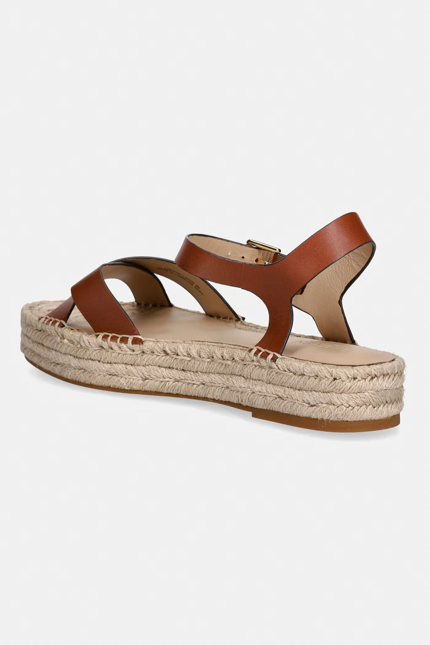 Женские кожаные босоножки на платформе Emeryn - фото 3