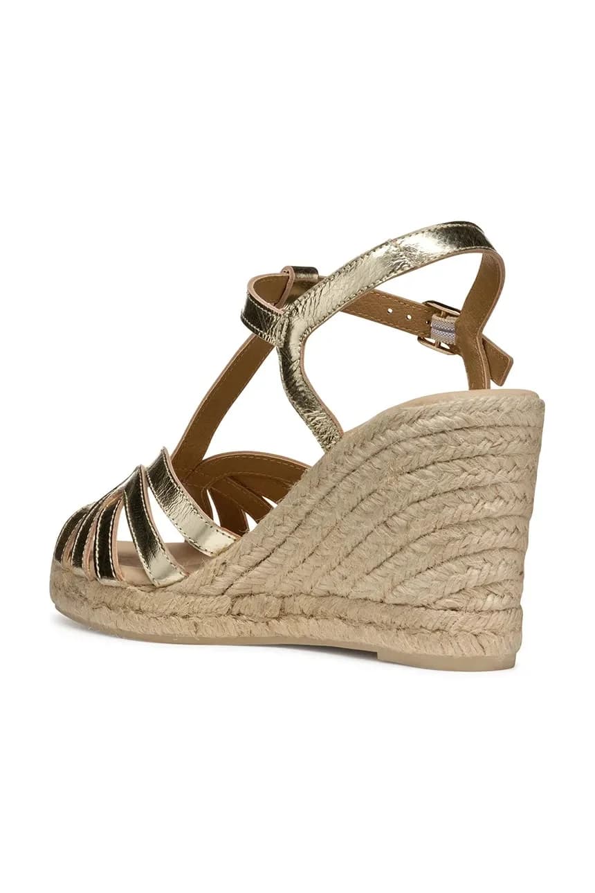 кожаные эспадрильи D GELSA - фото 4