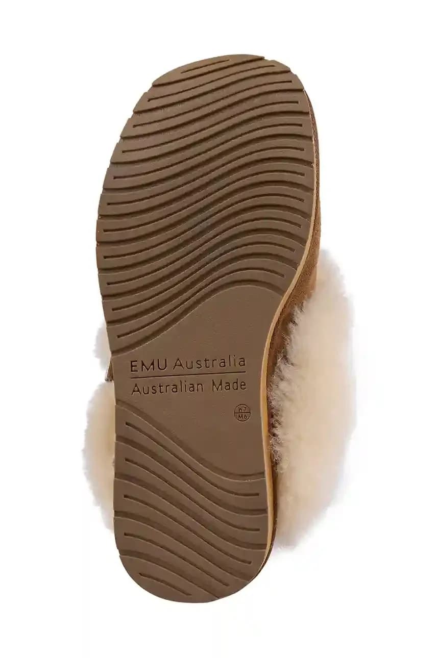 Платиновые замшевые тапочки Balzara - фото 5