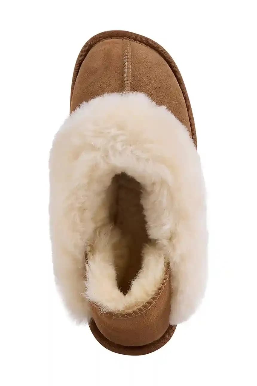 Платиновые замшевые тапочки Balzara - фото 6