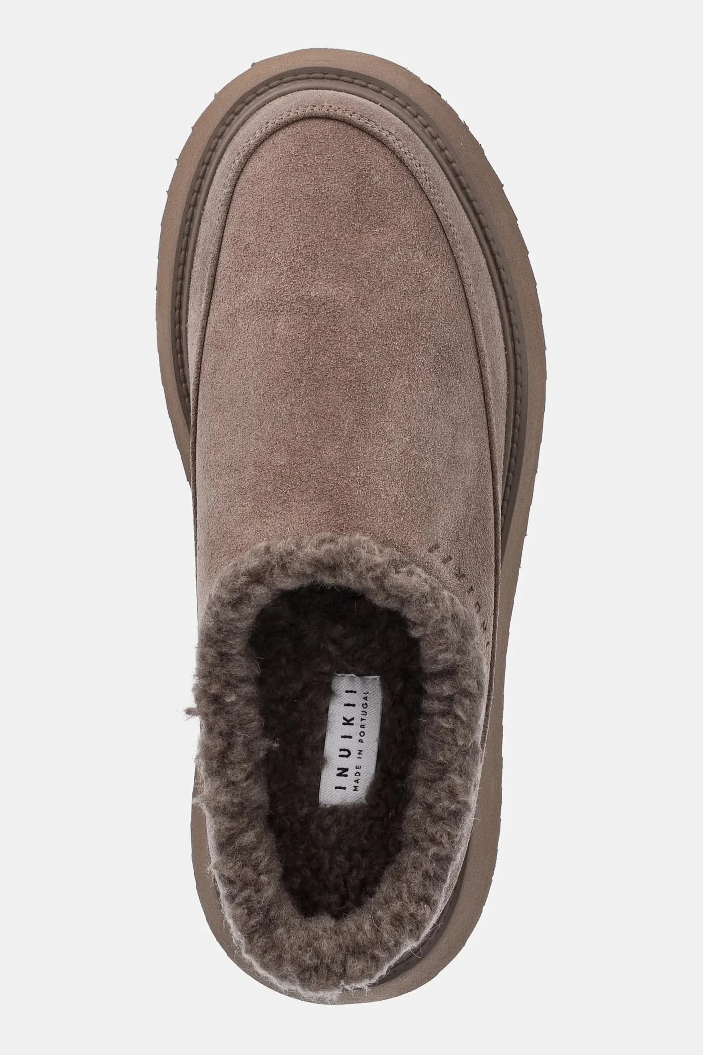 Классические тапочки из микрокожи - фото 4