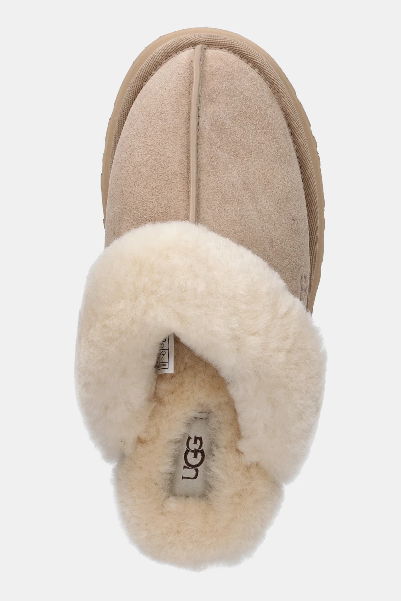 замшевые тапочки Disquette - фото 4