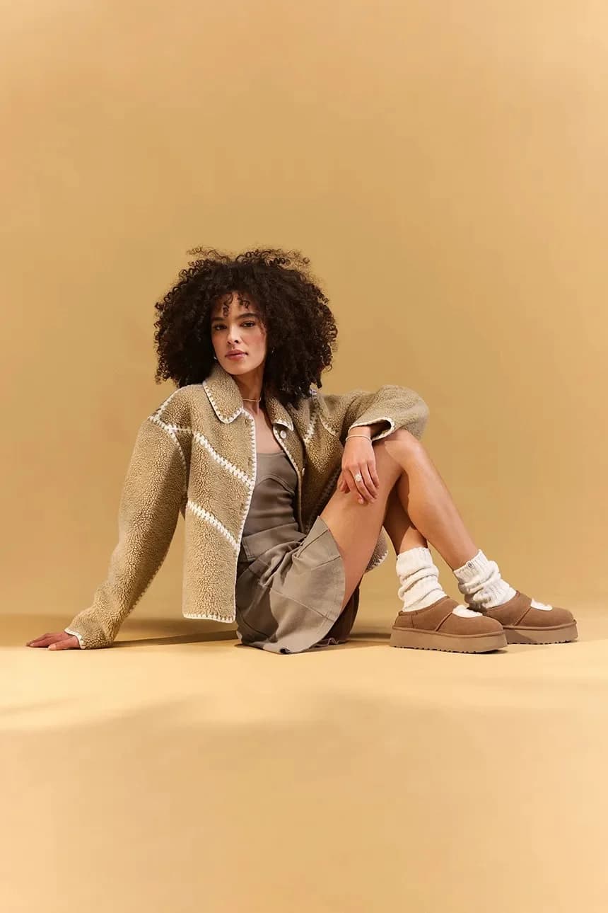 замшевые тапочки Bea Mary Jane - фото 7