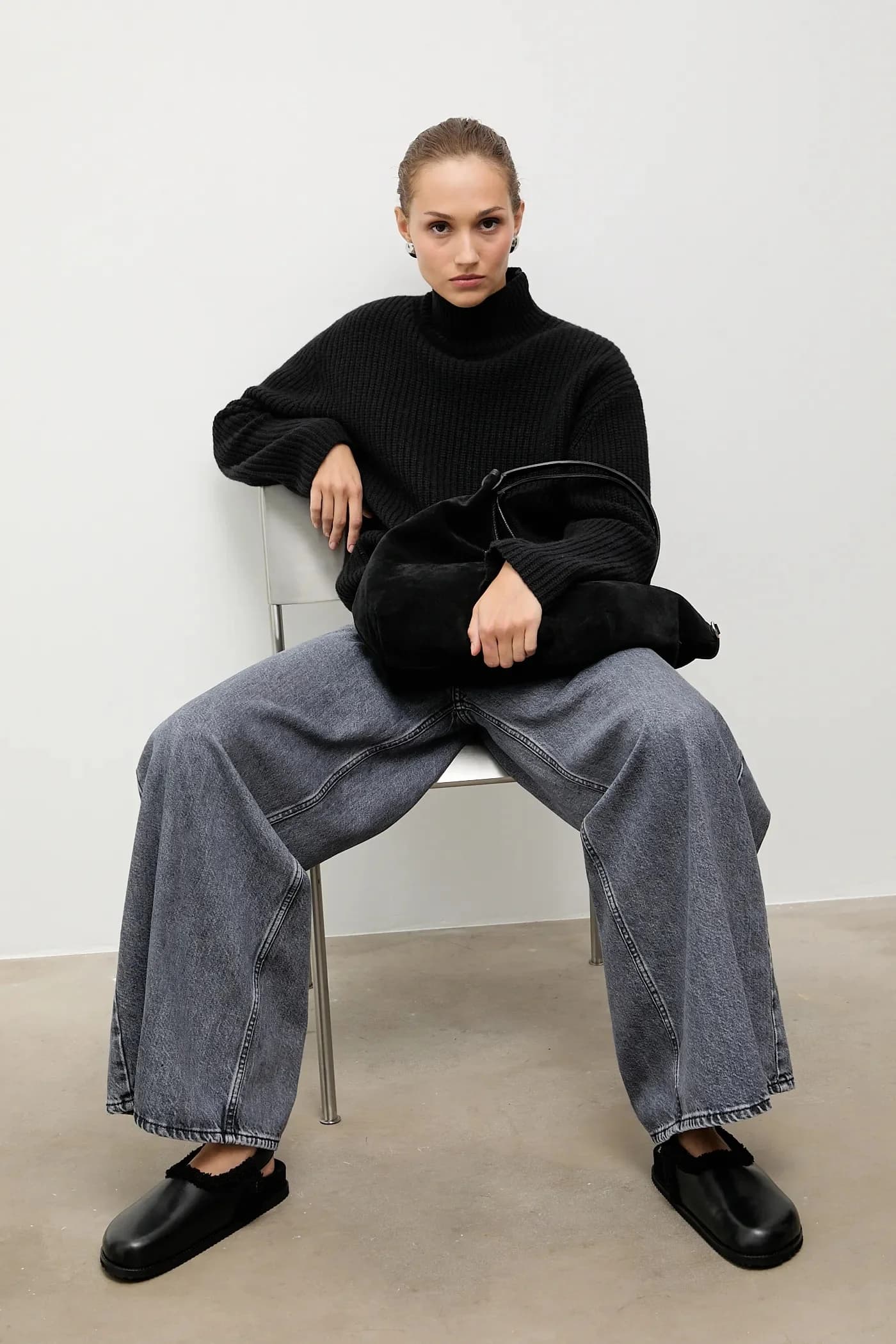 Кожаные тапочки - фото 7