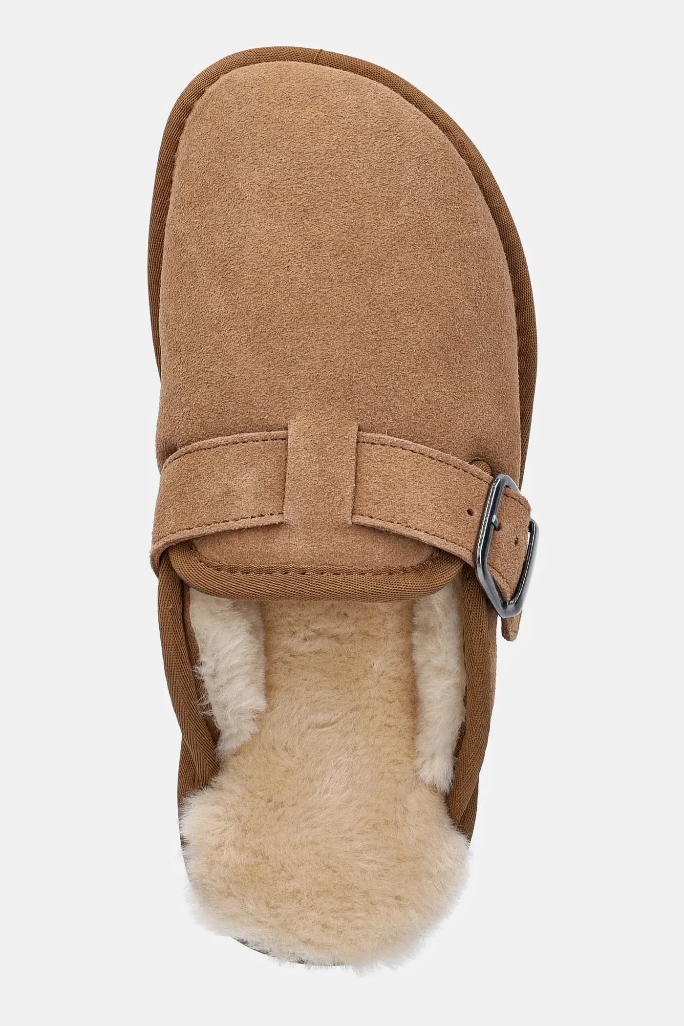 Замшевые тапочки - фото 4