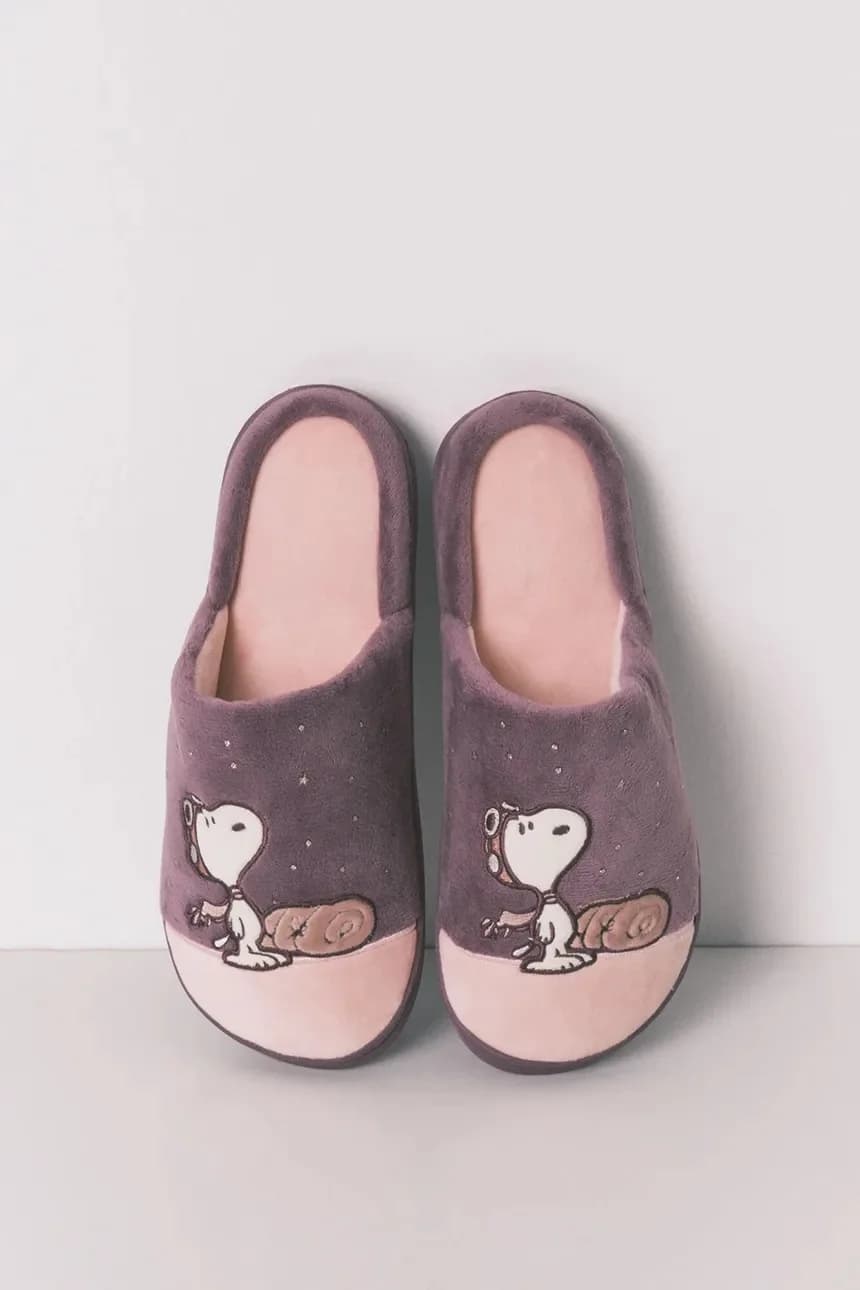 MN PE SNOOPY SLPRS женские тапочки - фото 4