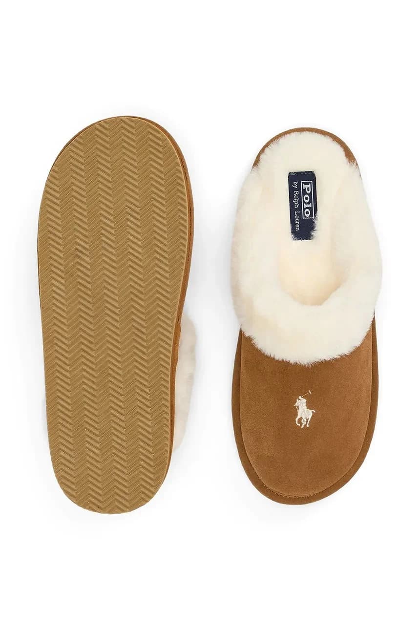 Замшевые тапочки Kayleigh Scf - фото 4