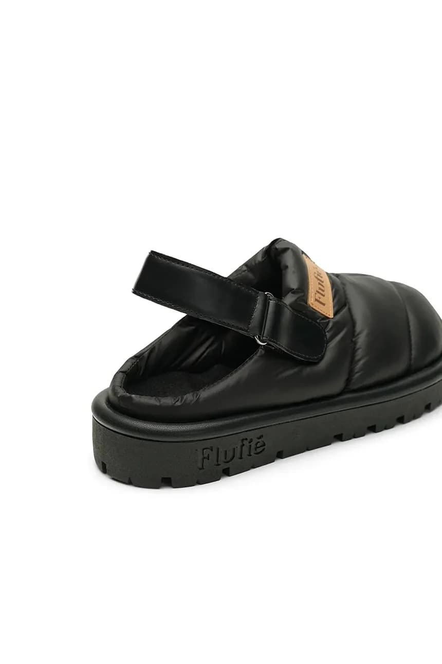 Черные тапочки - фото 3