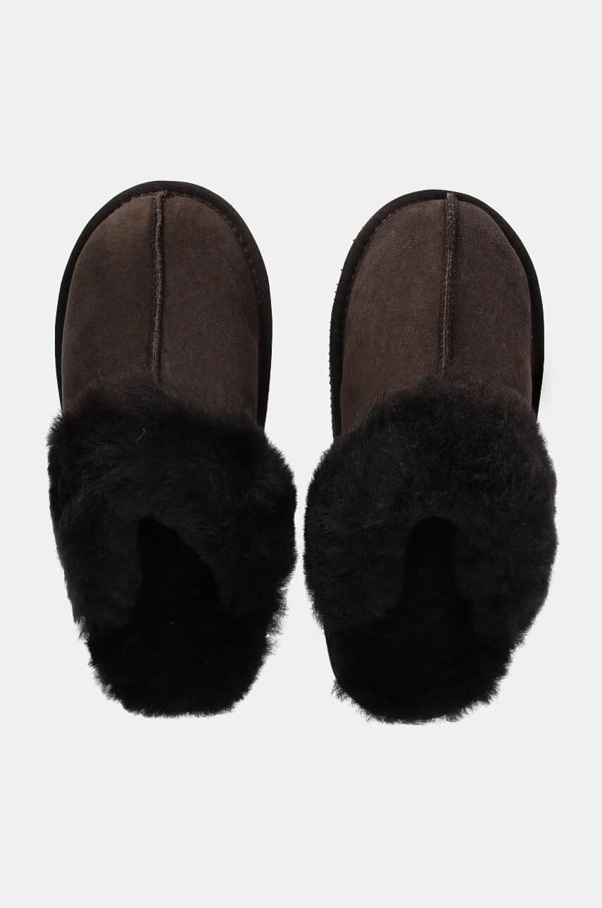 Замшевые тапочки - фото 4