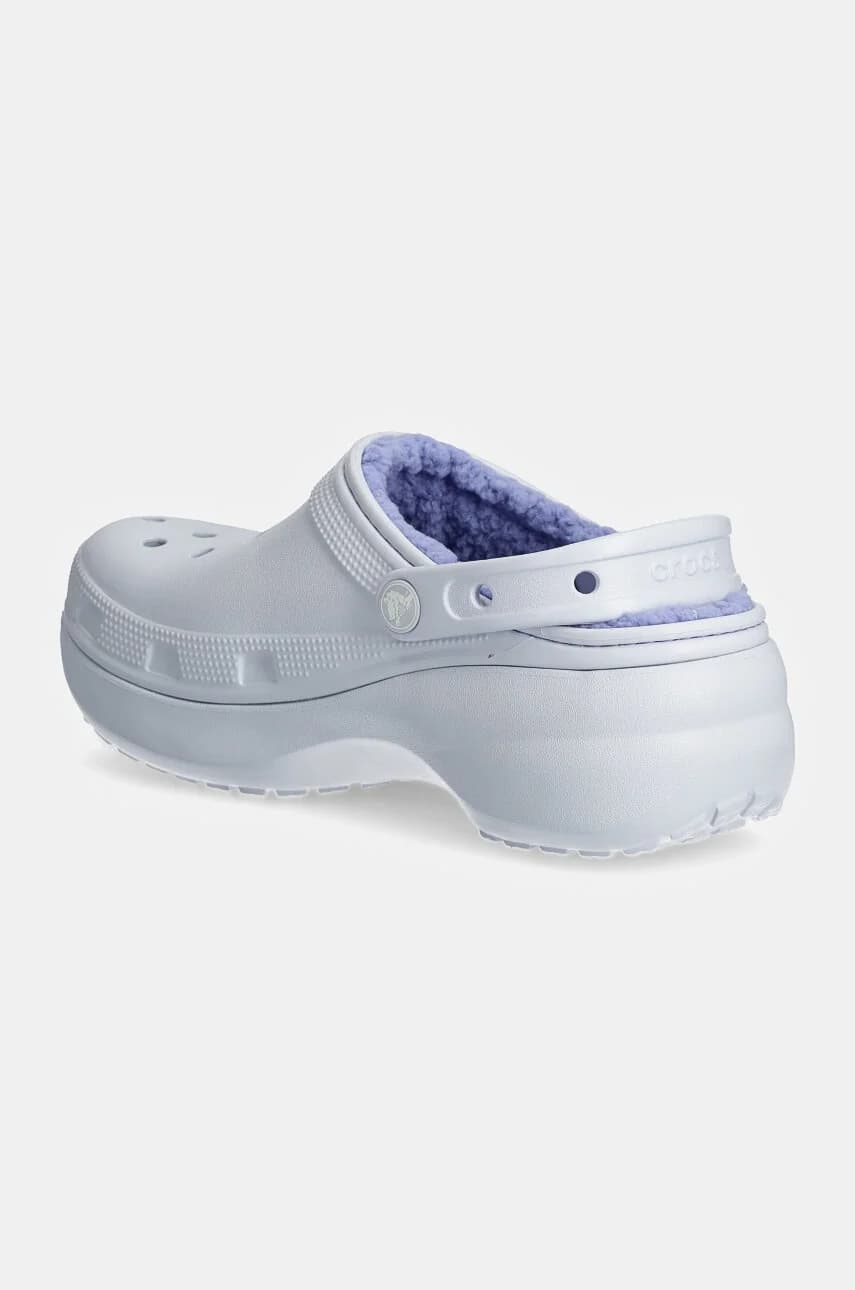 Классические тапочки Clog W на подкладке на платформе - фото 3