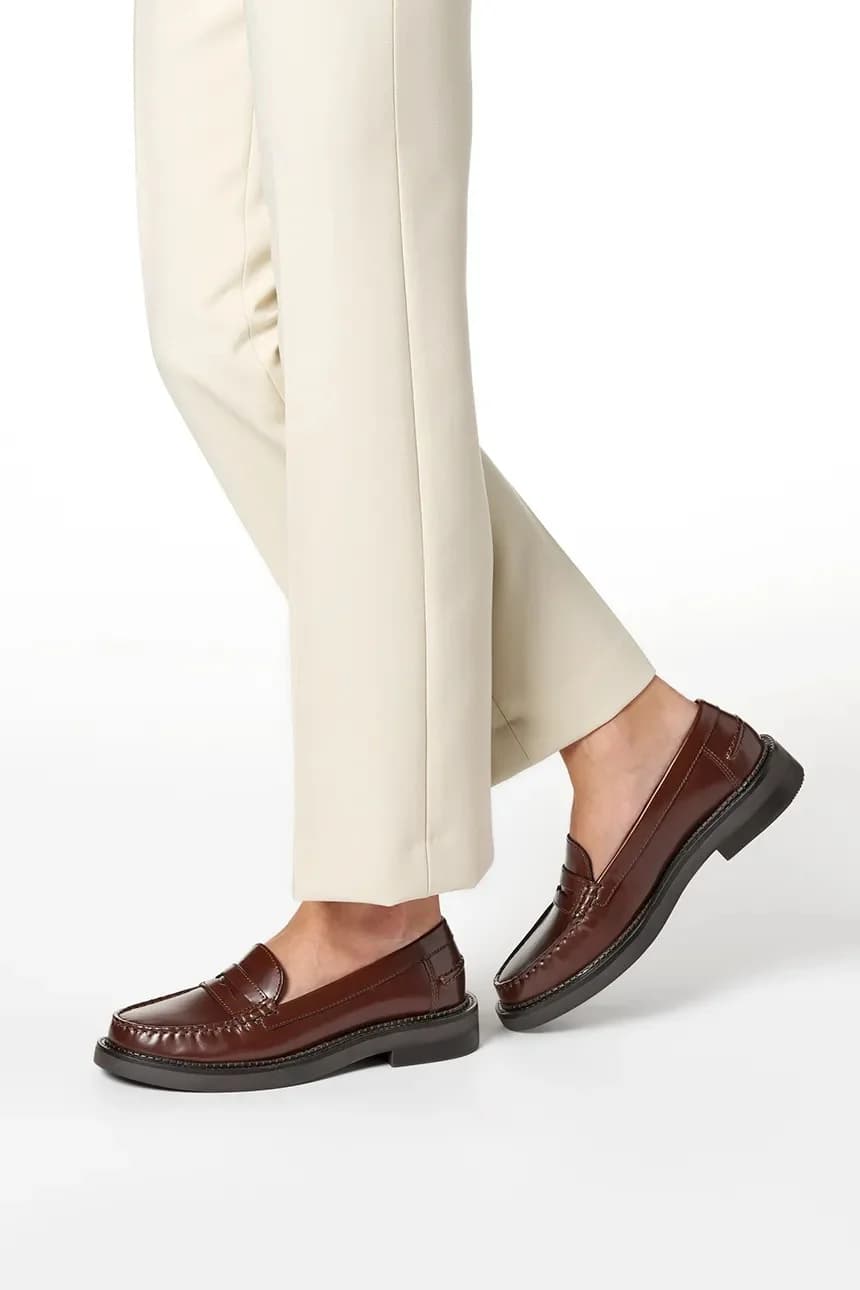 кожаные мокасины D SERIDA I - фото 7