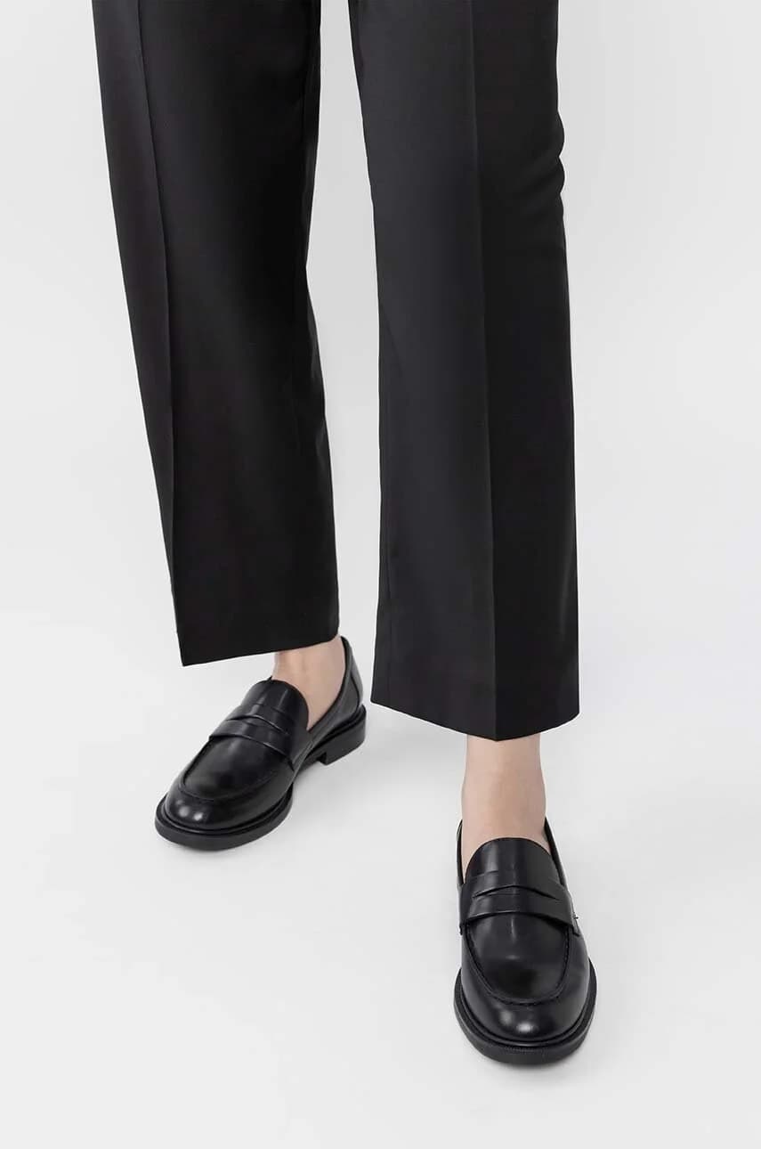 кожаные мокасины AMINA - фото 6