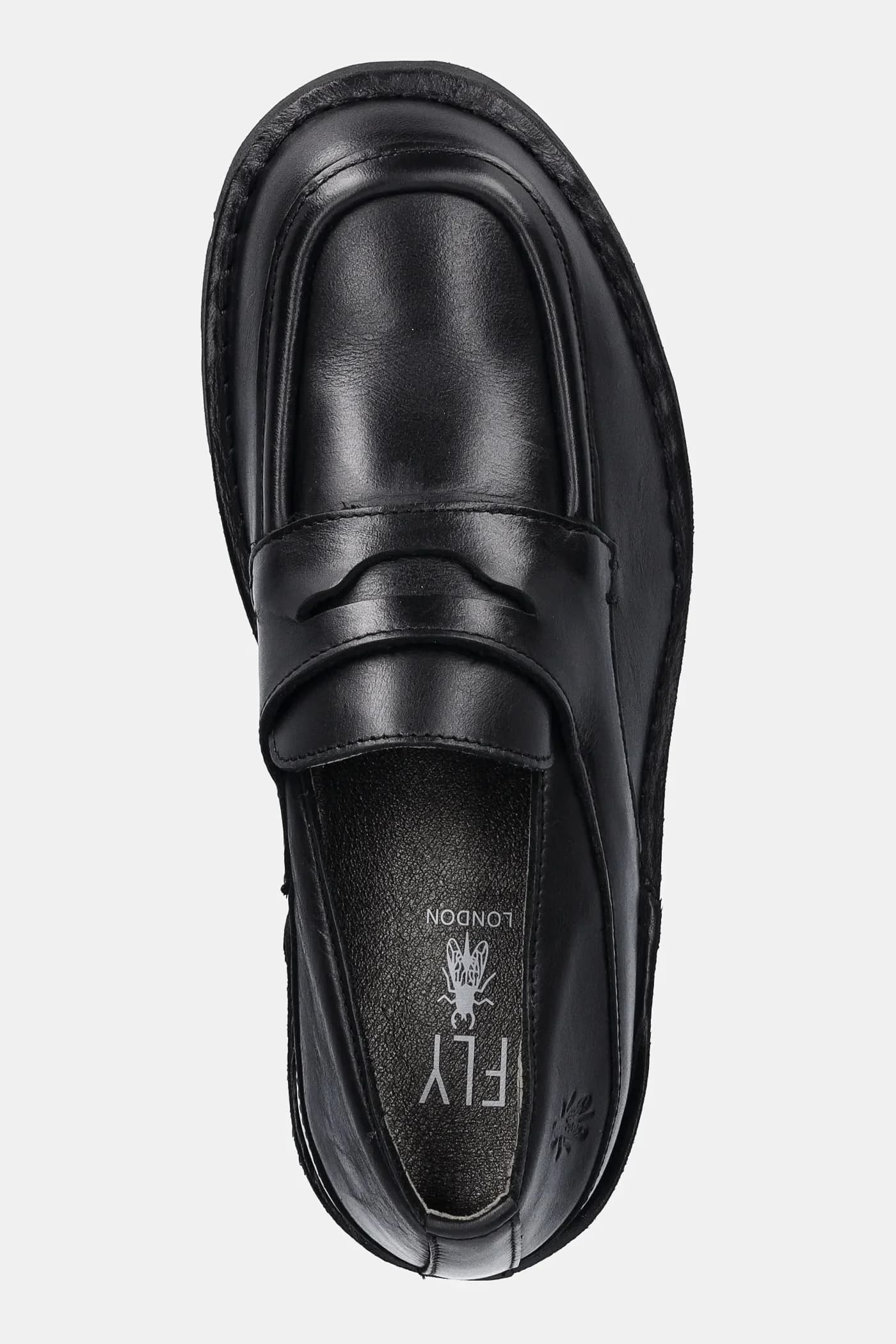 Кожаные мокасины BOIL161FLY - фото 4