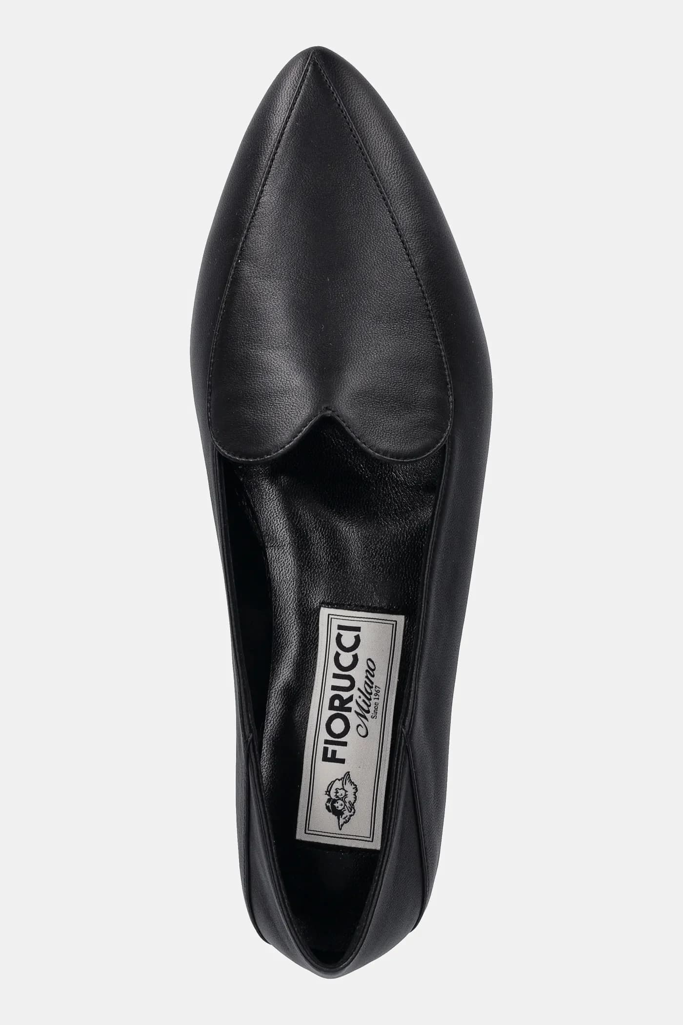 Кожаные лоферы с сердечками - фото 4