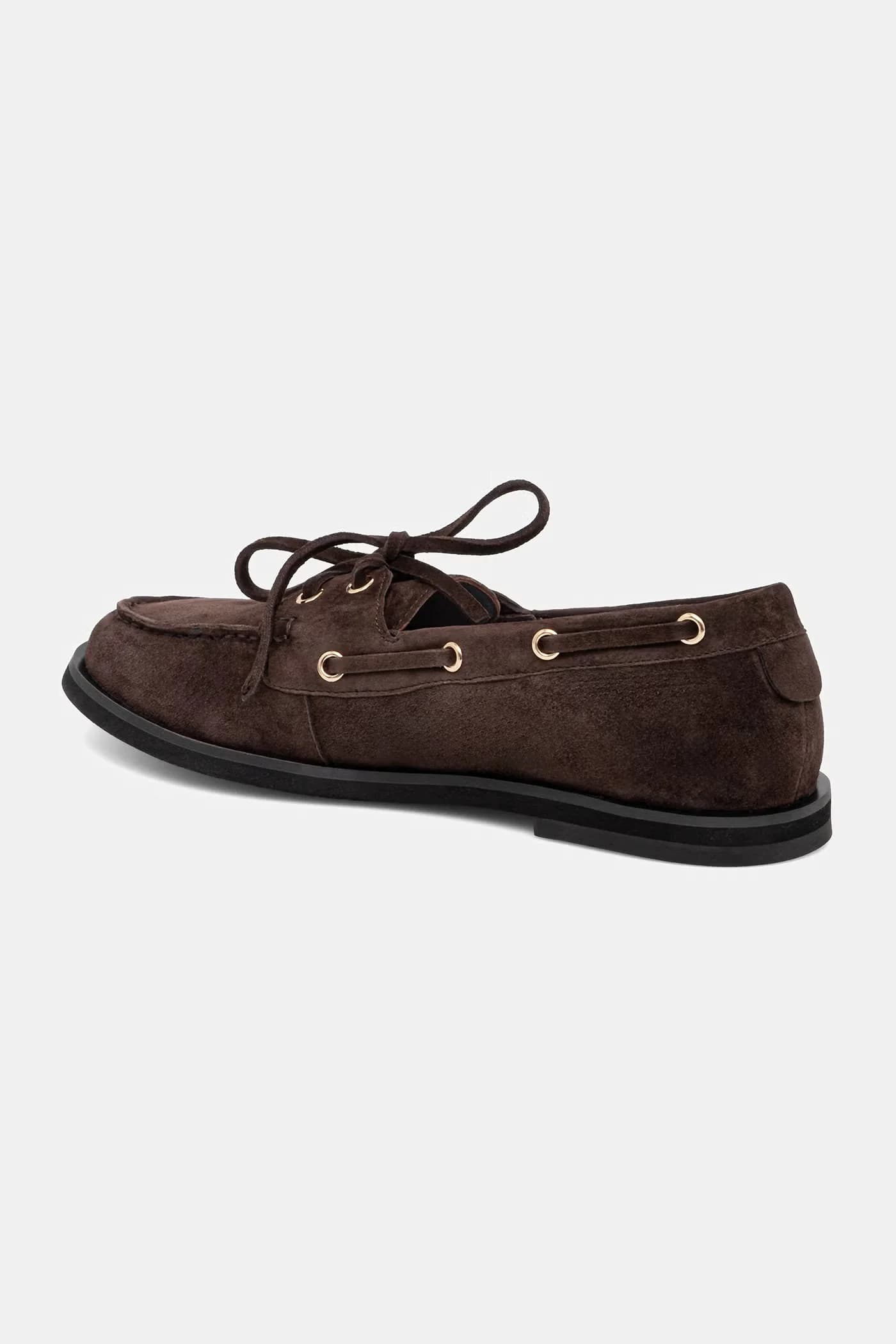 Замшевые мокасины - фото 4