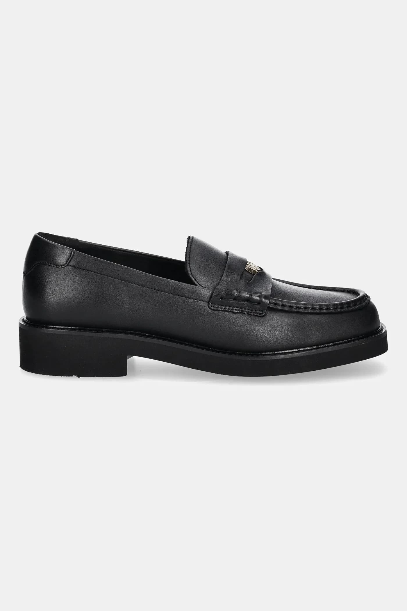 кожаные мокасины PENNY LOAFER с квадратным носком CREST - фото 2