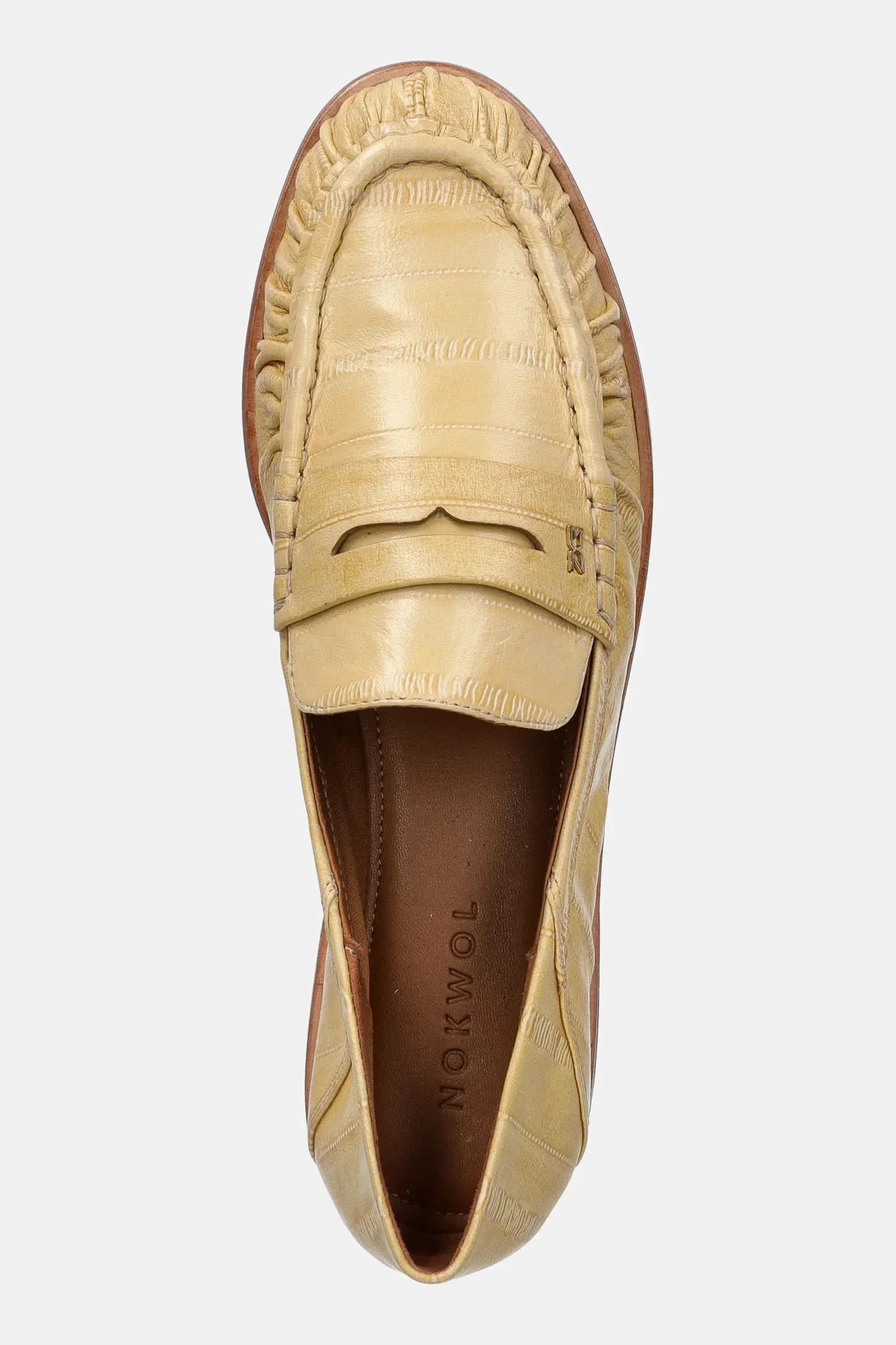 Мокасины из слюдяной кожи - фото 4