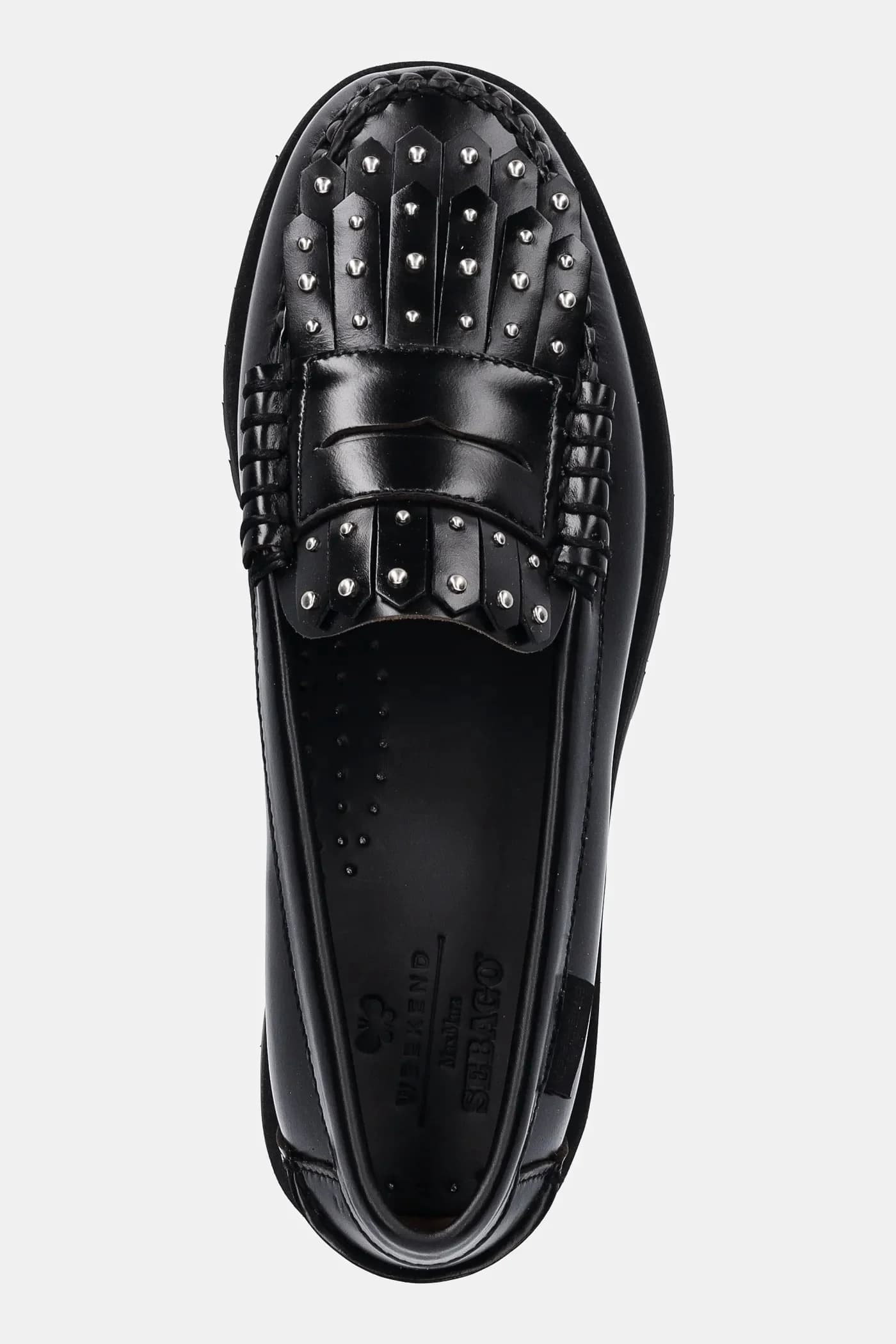 Кожаные мокасины Weekendanlug - фото 4