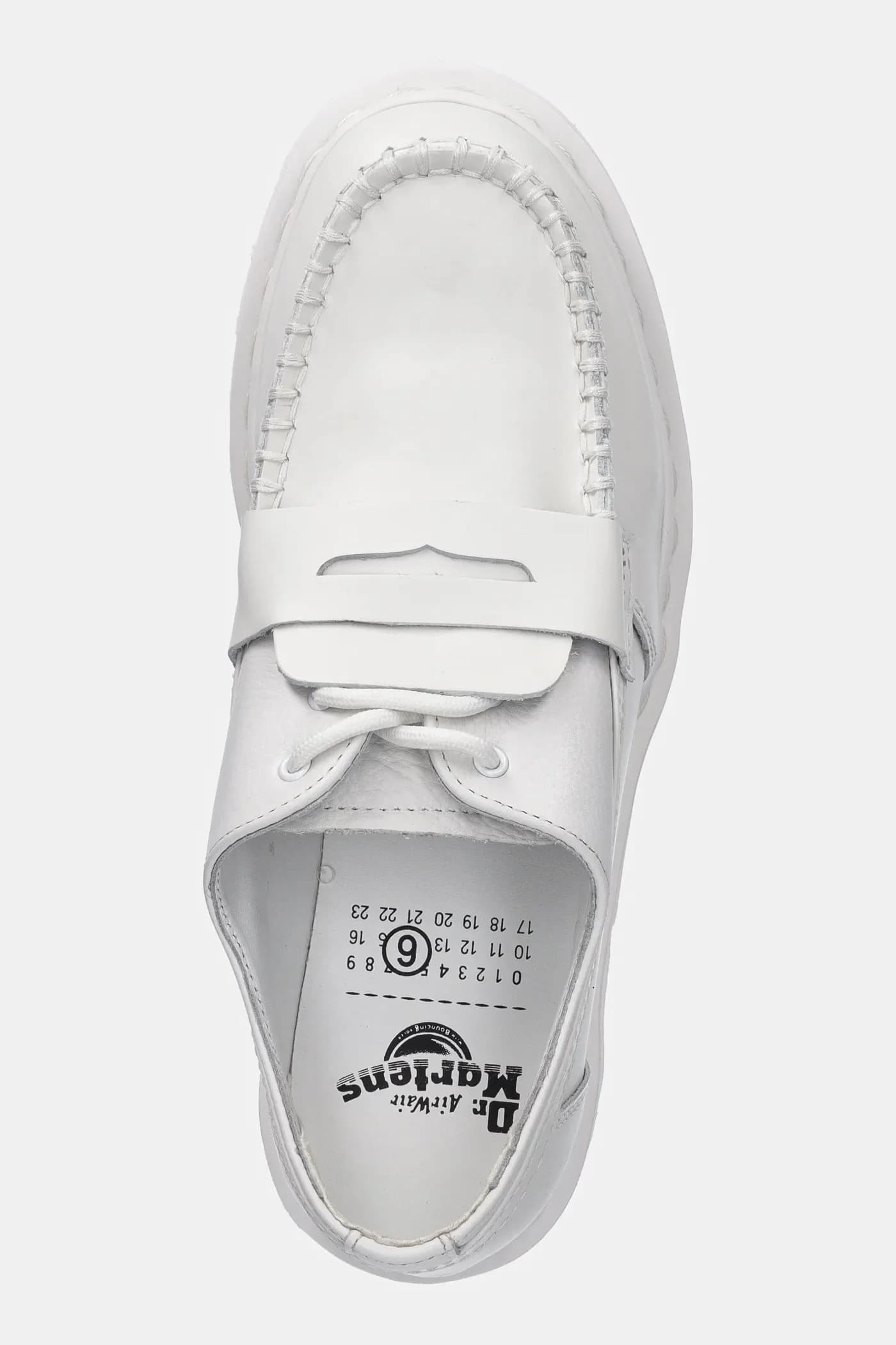 кожаные мокасины MM6 x Dr. Martens - фото 4