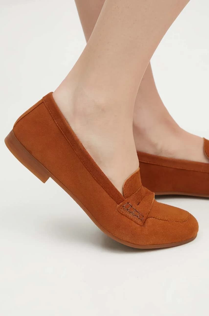 Замшевые мокасины - фото 2