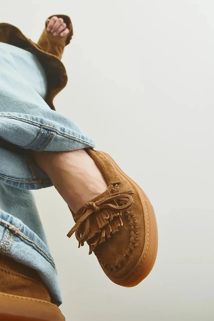 Женские замшевые мокасины - фото 6