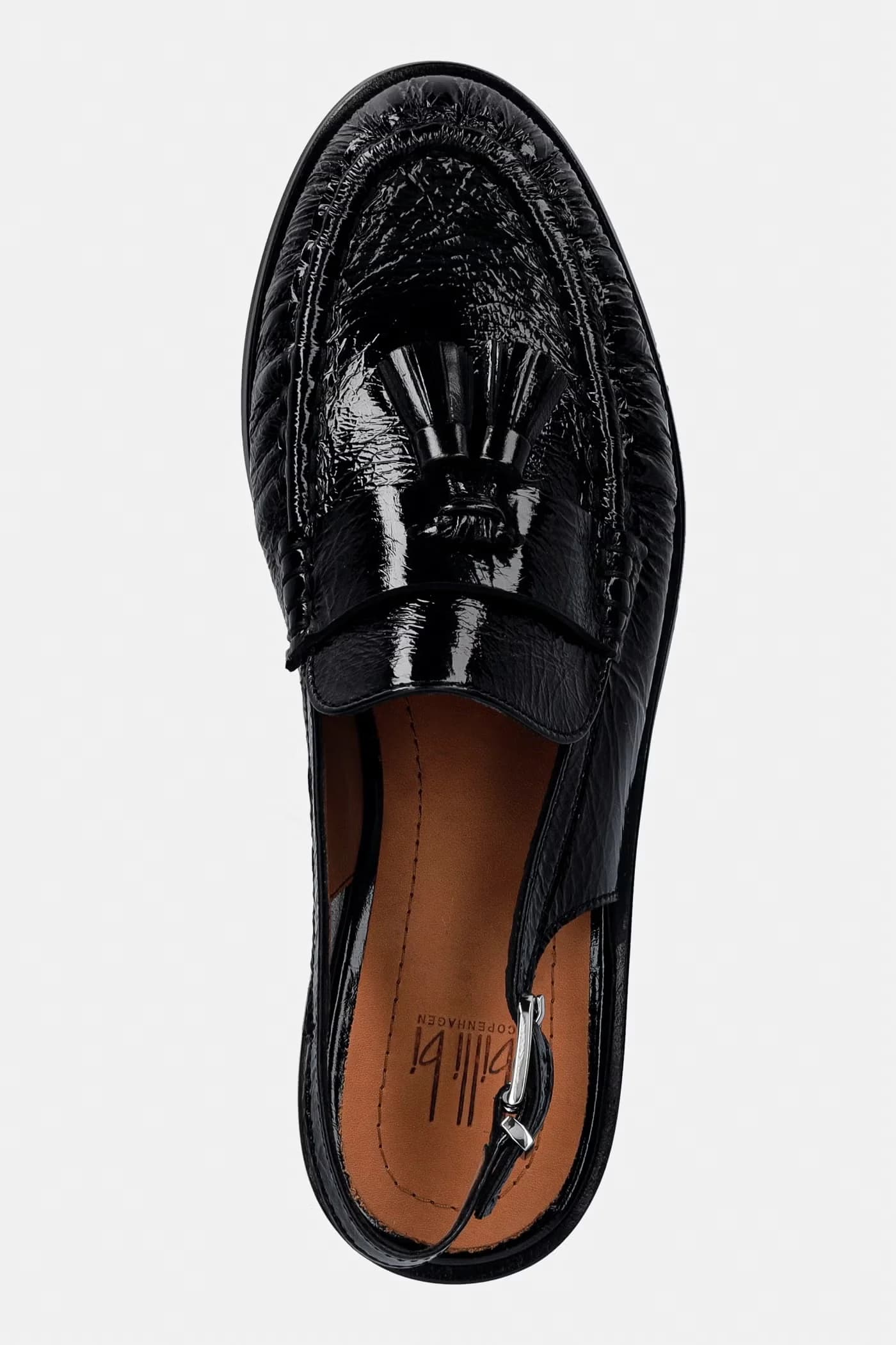 Женские кожаные мокасины - фото 4