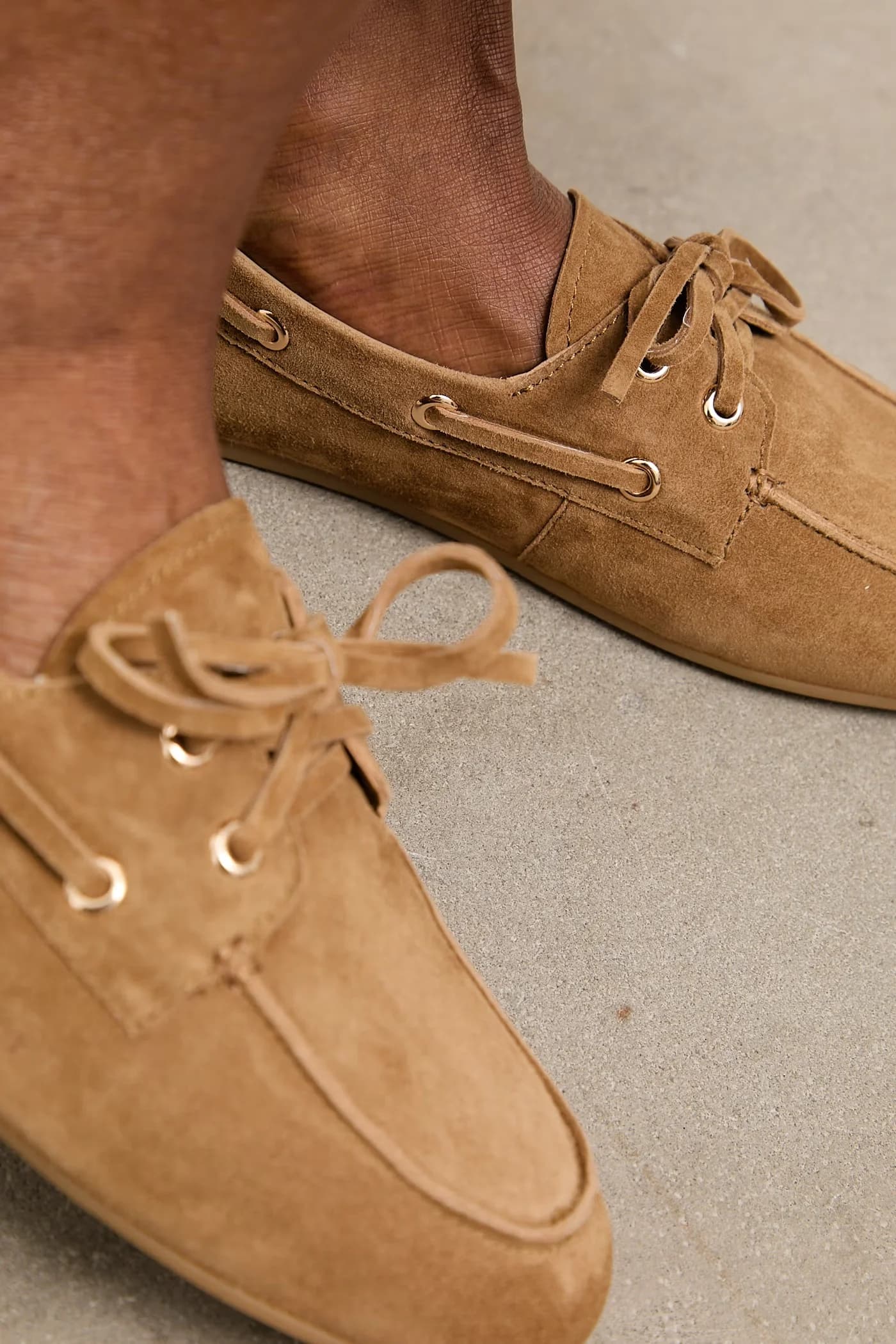 Замшевые мокасины - фото 9