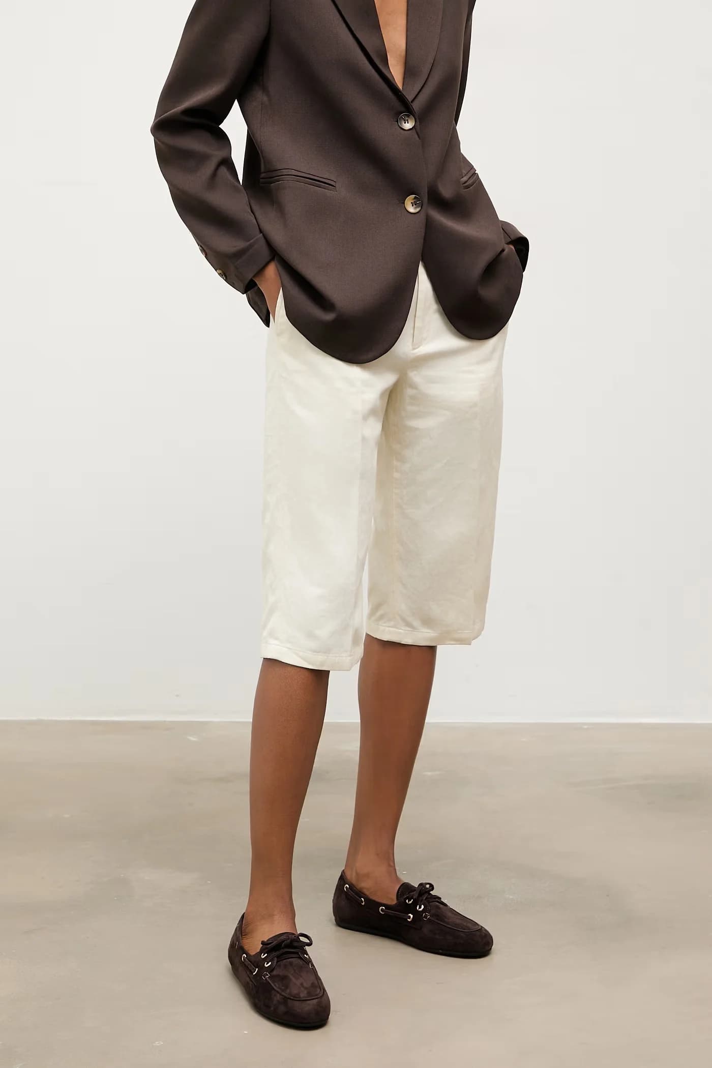 Замшевые мокасины