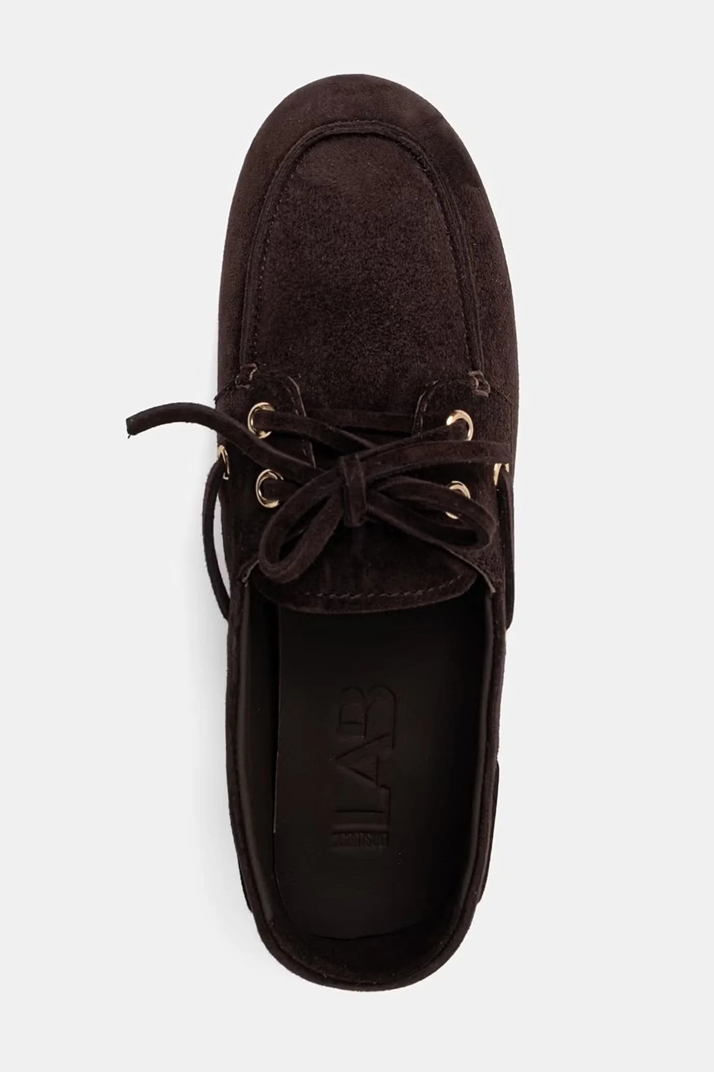 Замшевые мокасины - фото 5