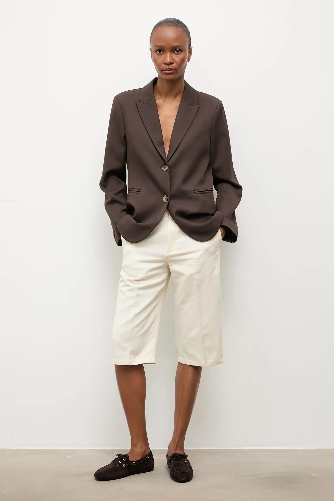 Замшевые мокасины - фото 7