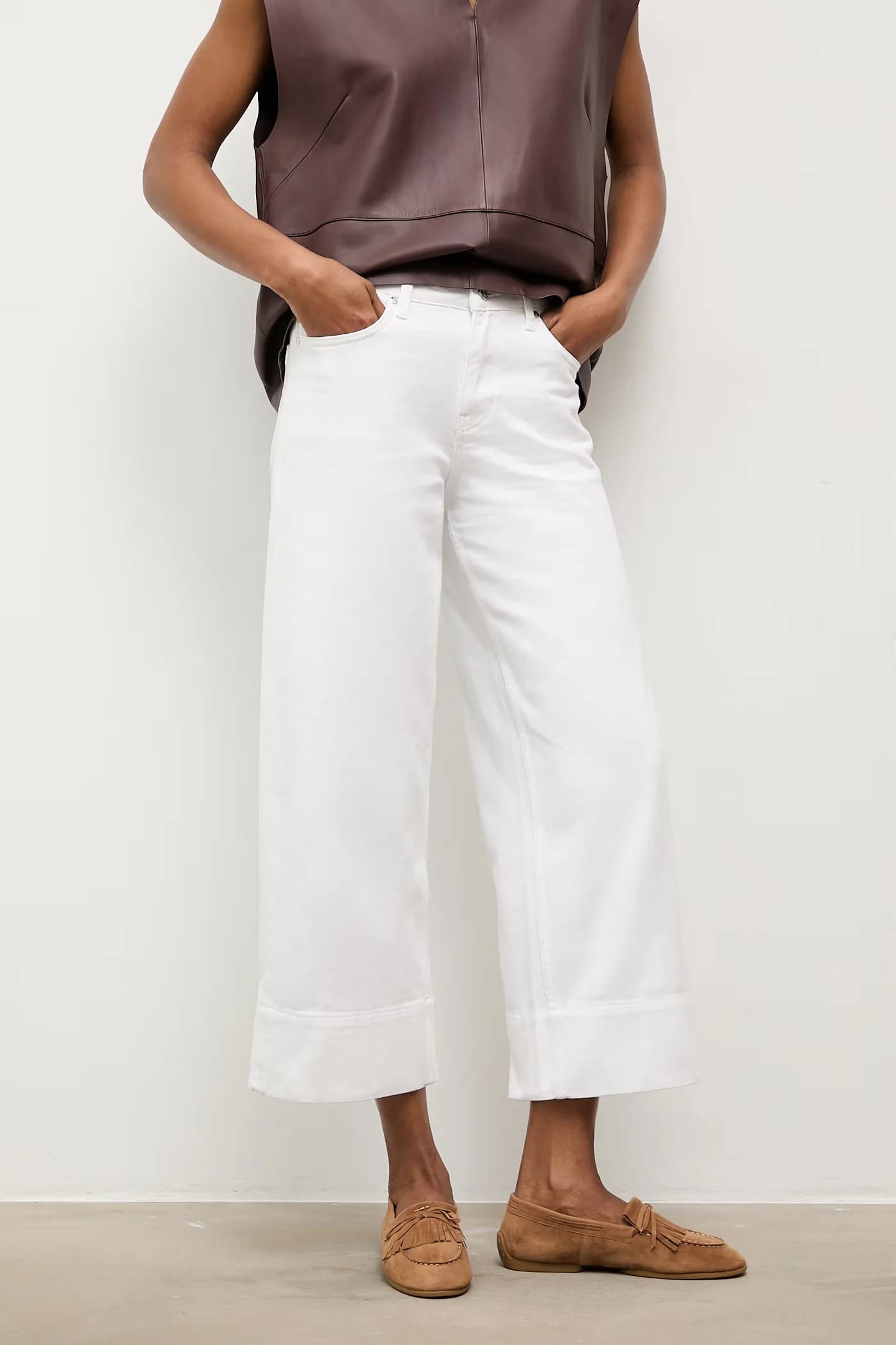 Замшевые мокасины