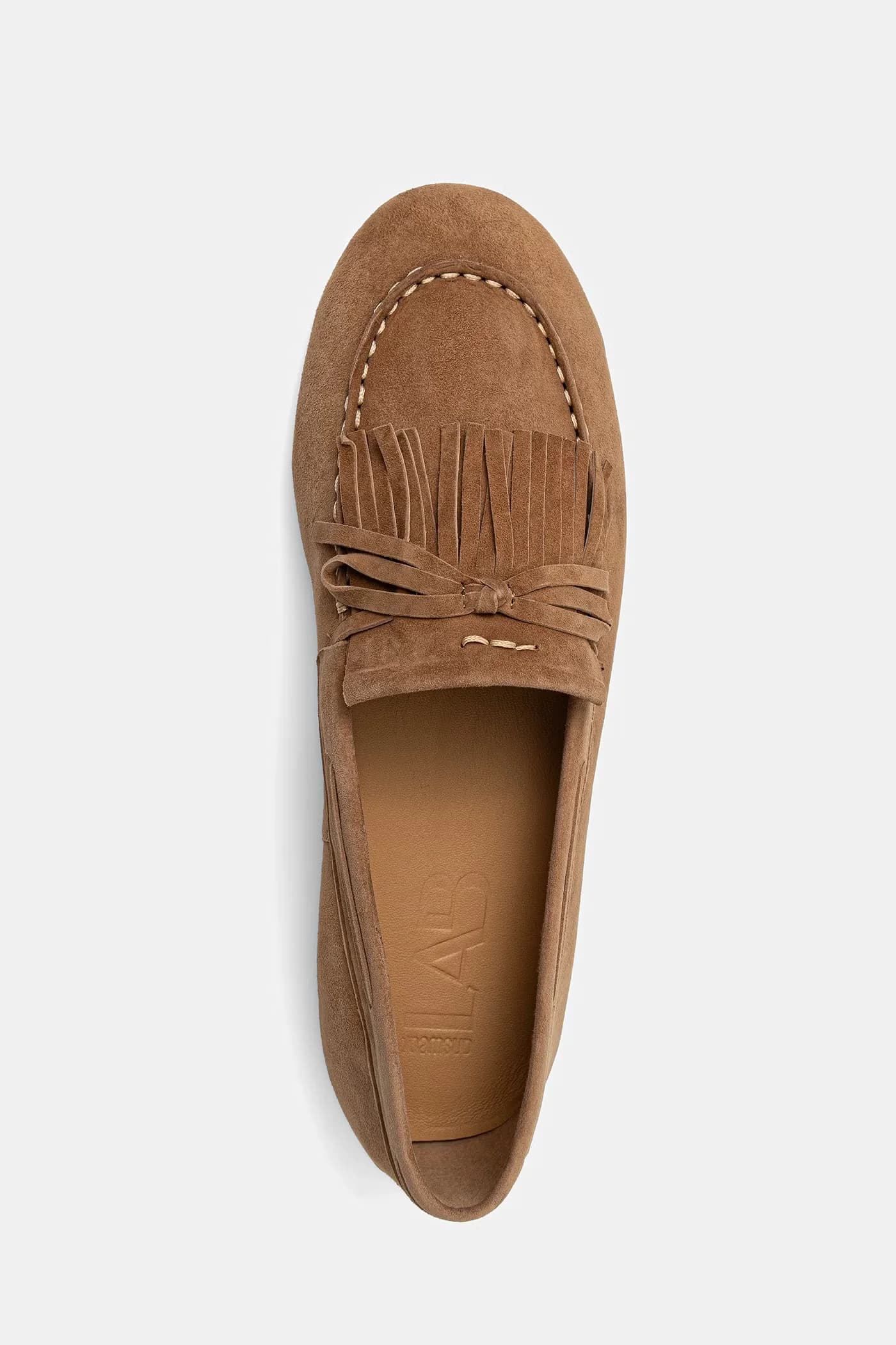 Замшевые мокасины - фото 5