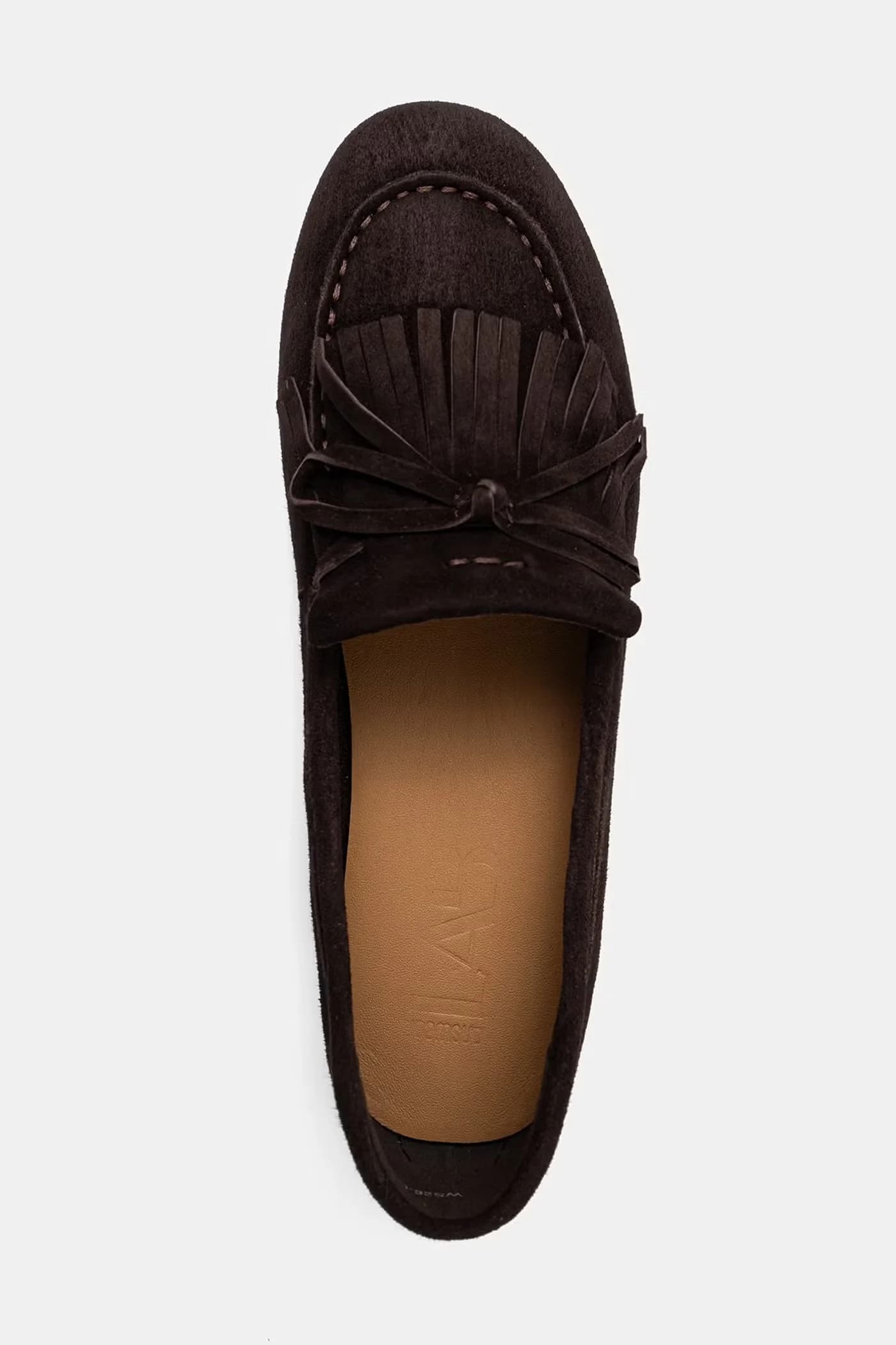 Замшевые мокасины - фото 5