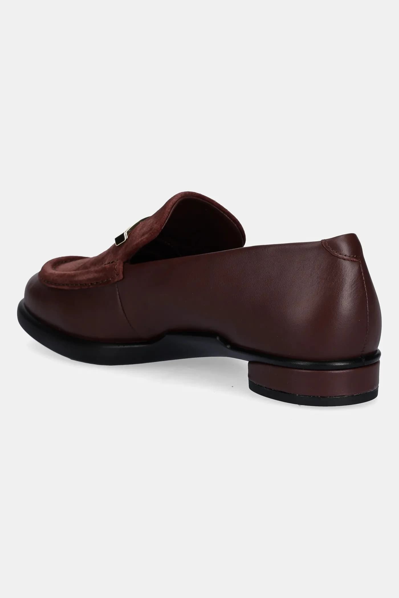 Скульптурные кожаные лоферы - фото 3