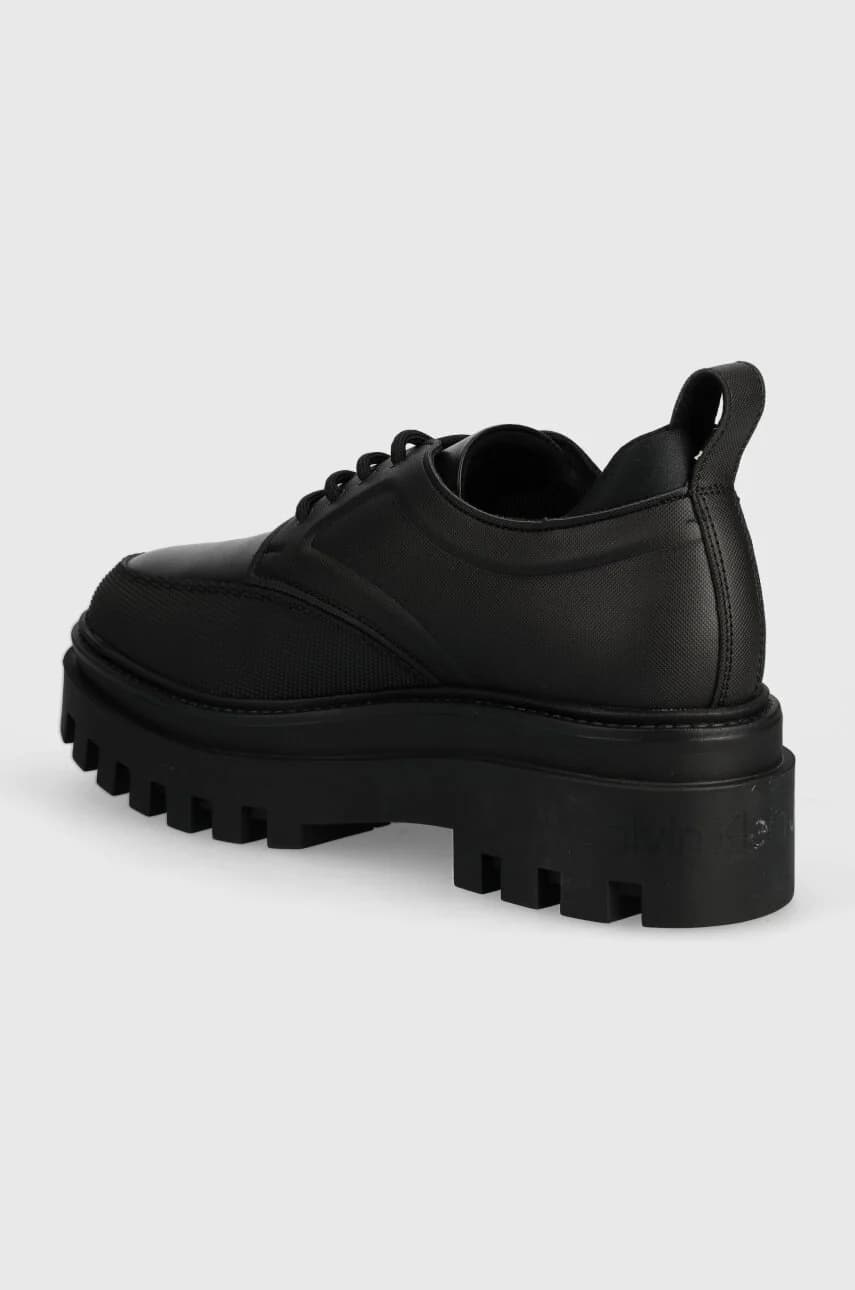 Туфли FLATFORM LACEUP DERBY MG MTL - фото 3