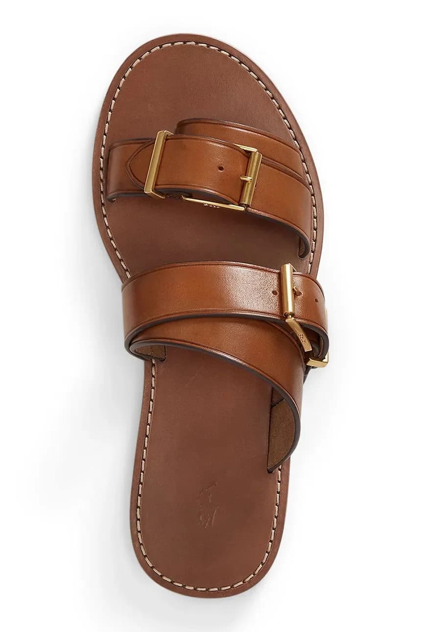 Кожаные шлепанцы Bkle Slide - фото 4