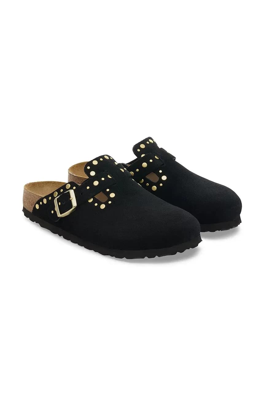 замшевые шлепанцы Boston Rivet - фото 3