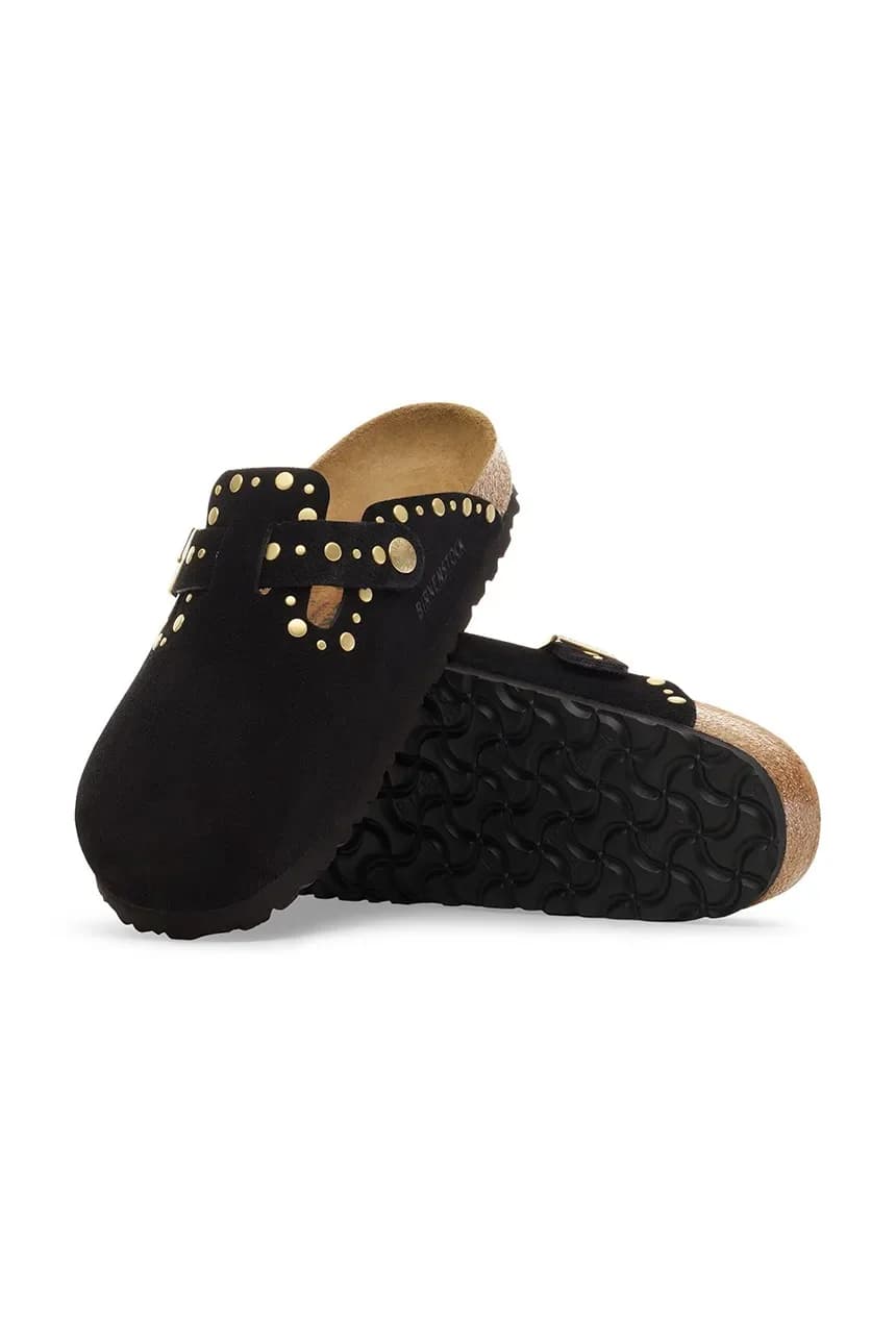 замшевые шлепанцы Boston Rivet - фото 5