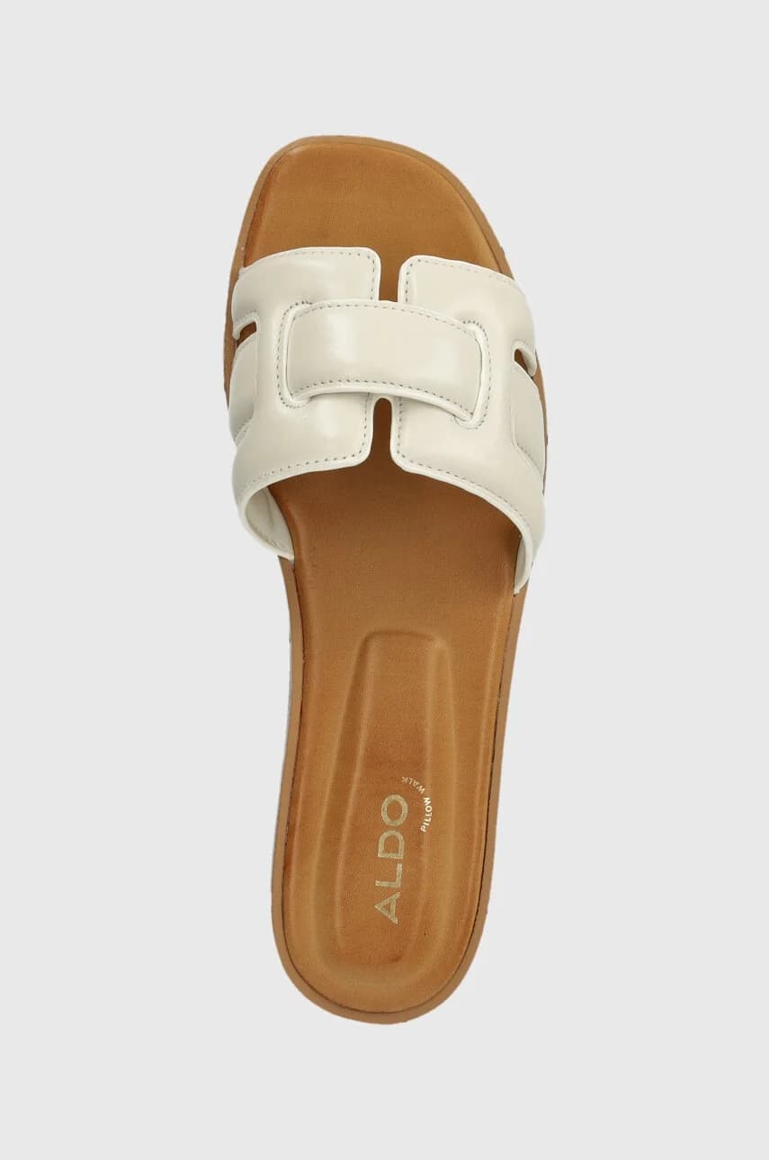 Еленаa кожаные шлепанцы - фото 4