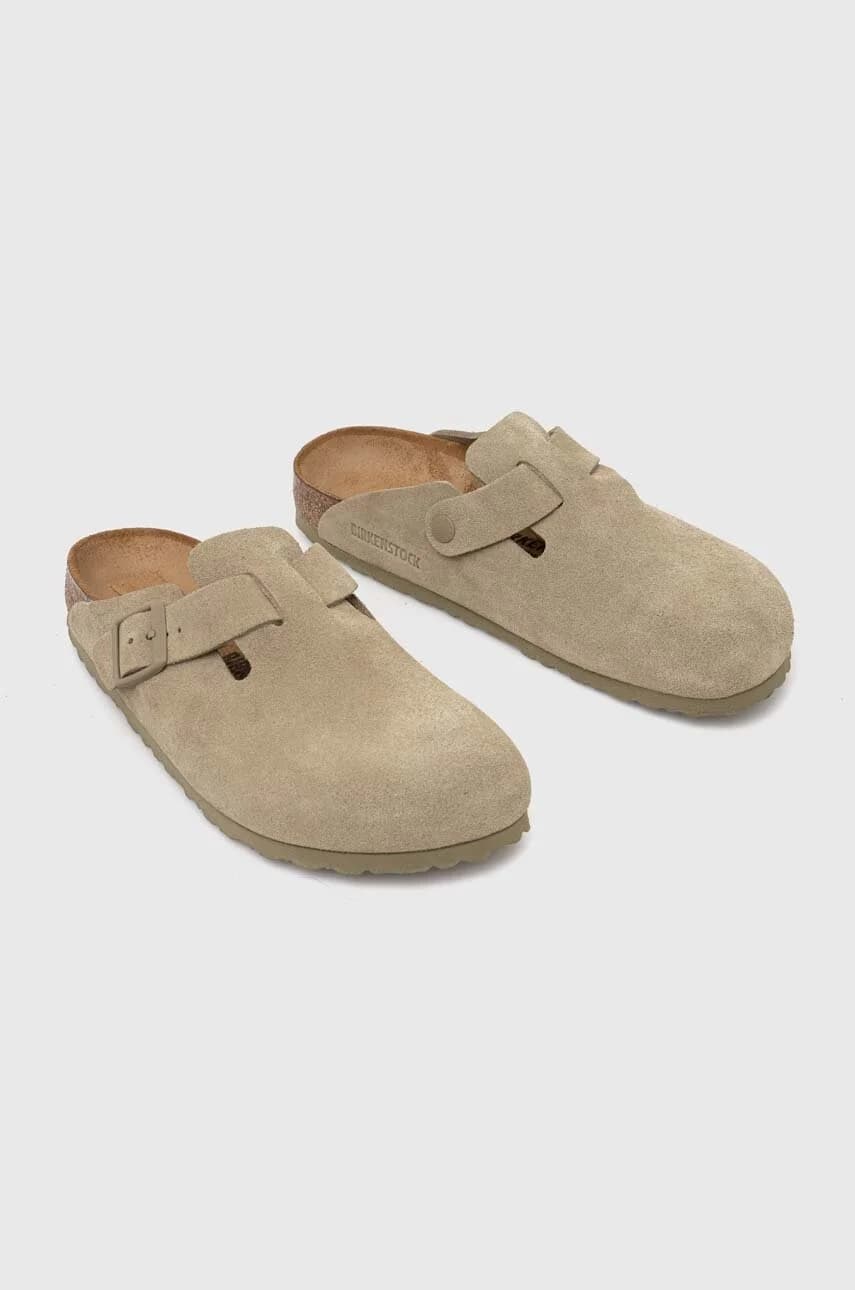 замшевые шлепанцы Boston - фото 2